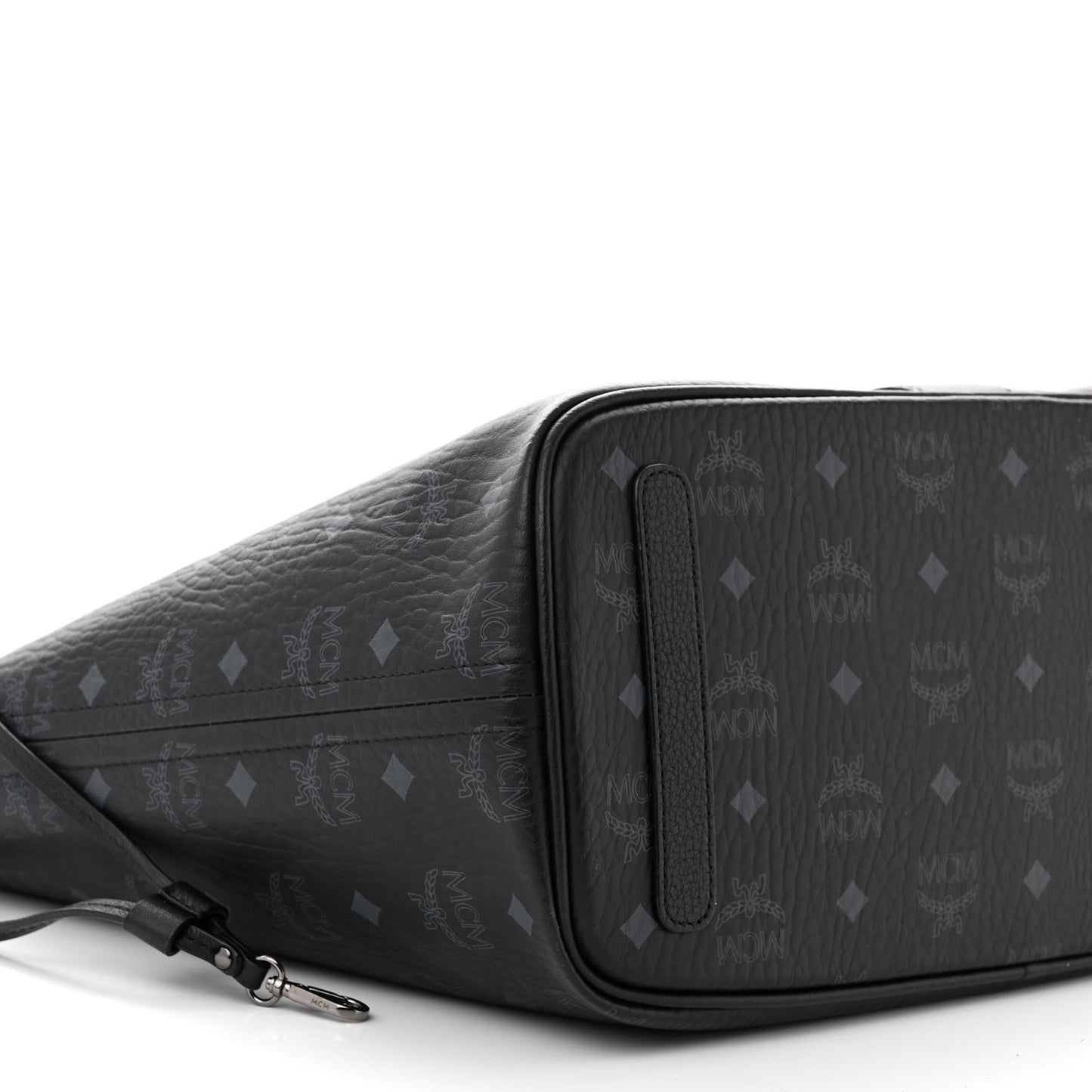 Visetos Medium Liz Reversible Shopper Tote Black