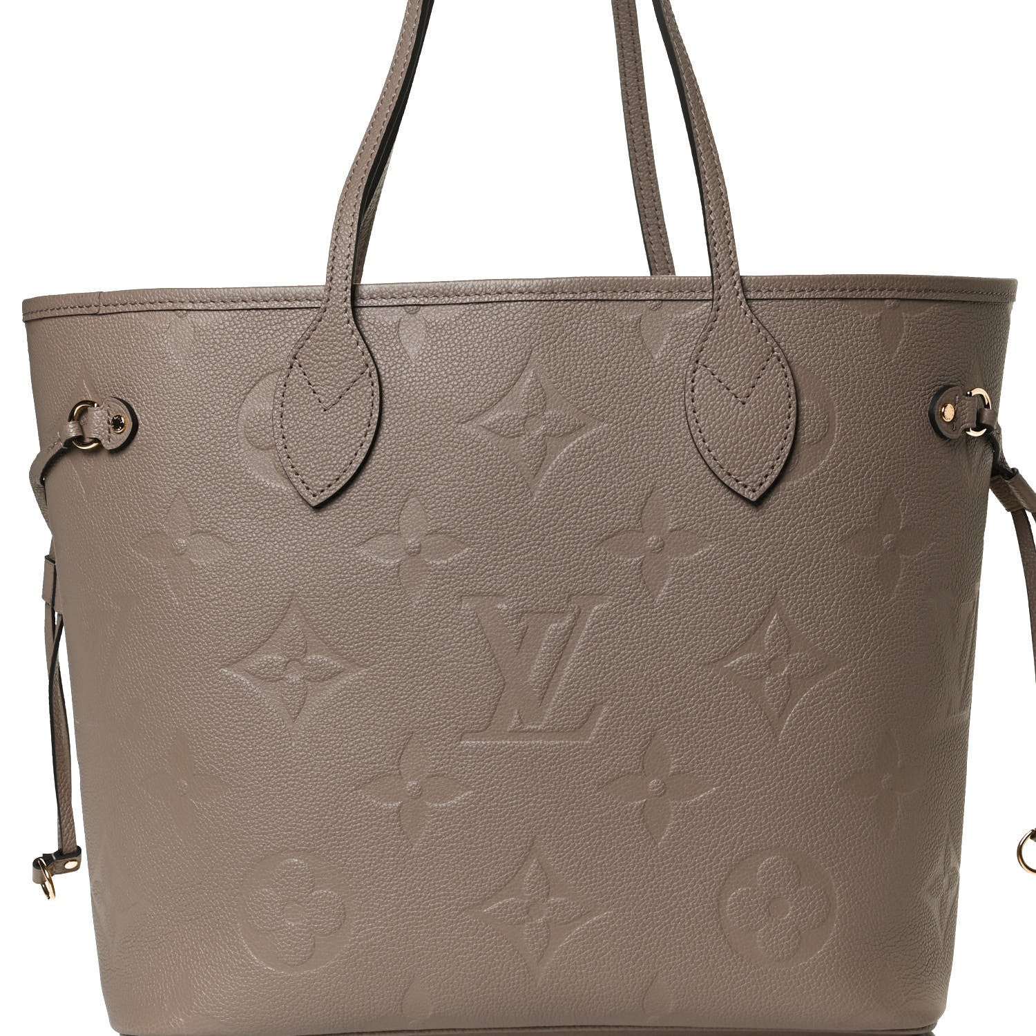 Louis Vuitton Empreinte Monogram Giant Neverfull MM Tourterelle 8 of 10