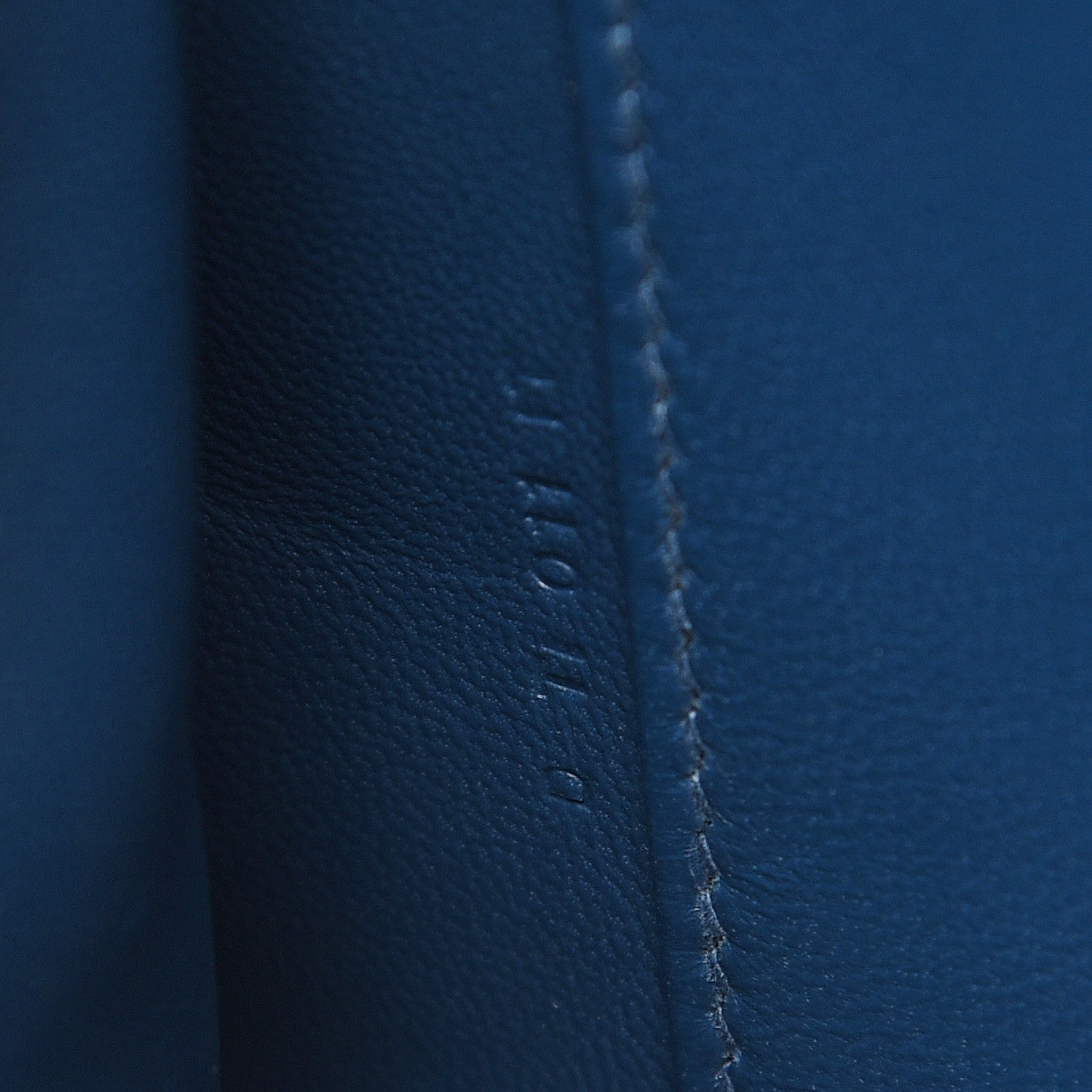 Hermes Evercolor Kelly Danse II Belt Bag Deep Bleu 9 of 11