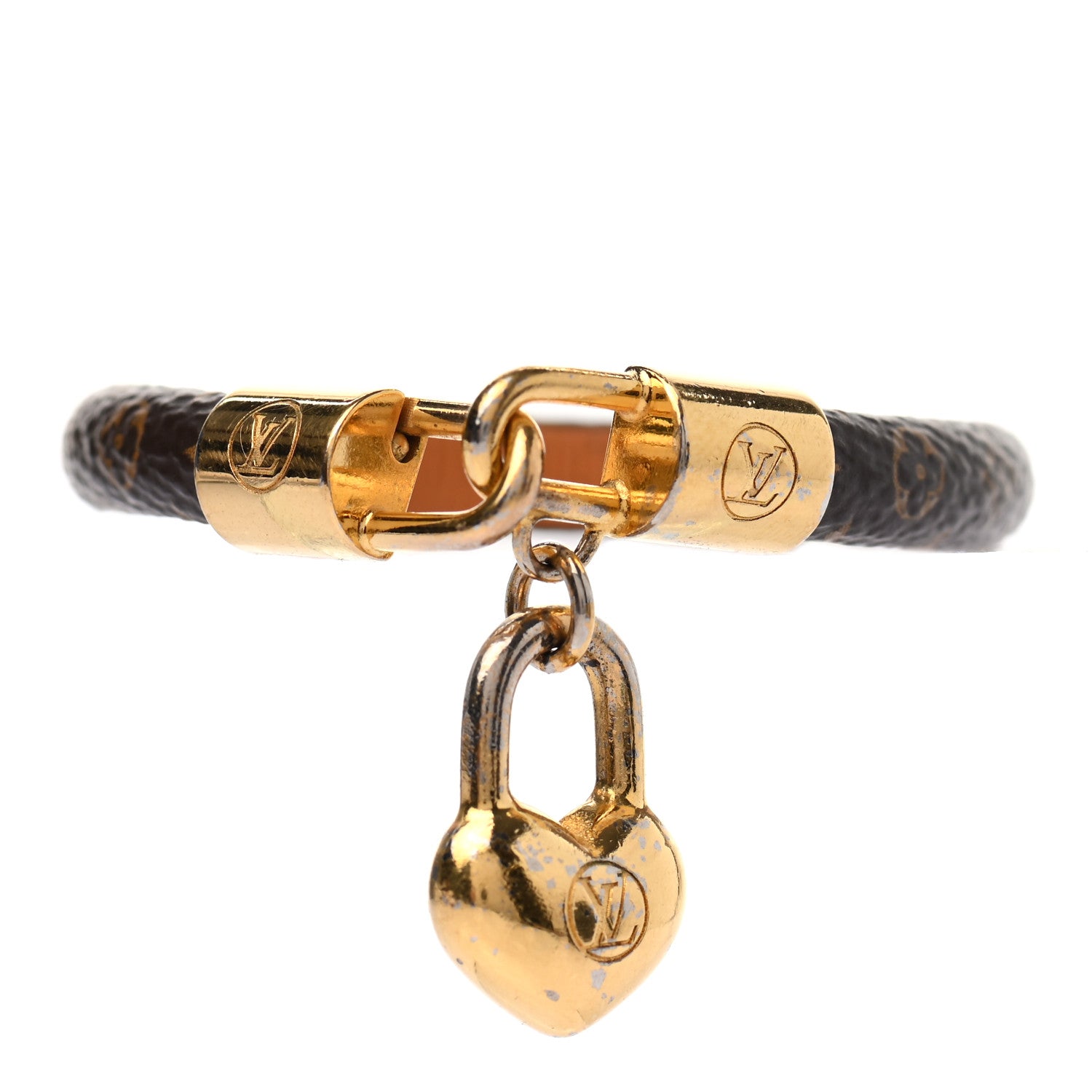 Louis Vuitton Monogram Crazy In Lock Bracelet 17 919243 – FASHIONPHILE