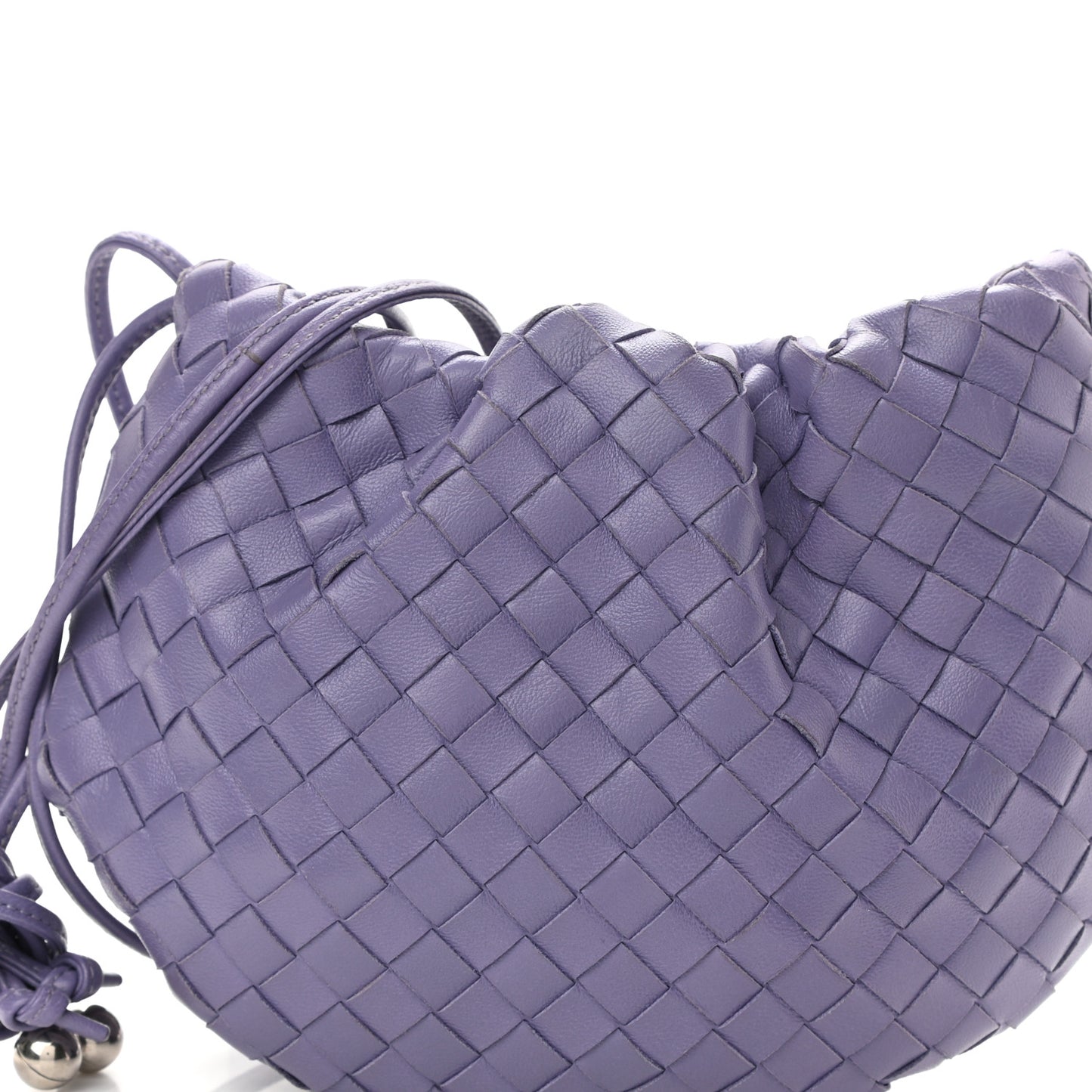 Nappa Intrecciato Mini Bulb Lavender