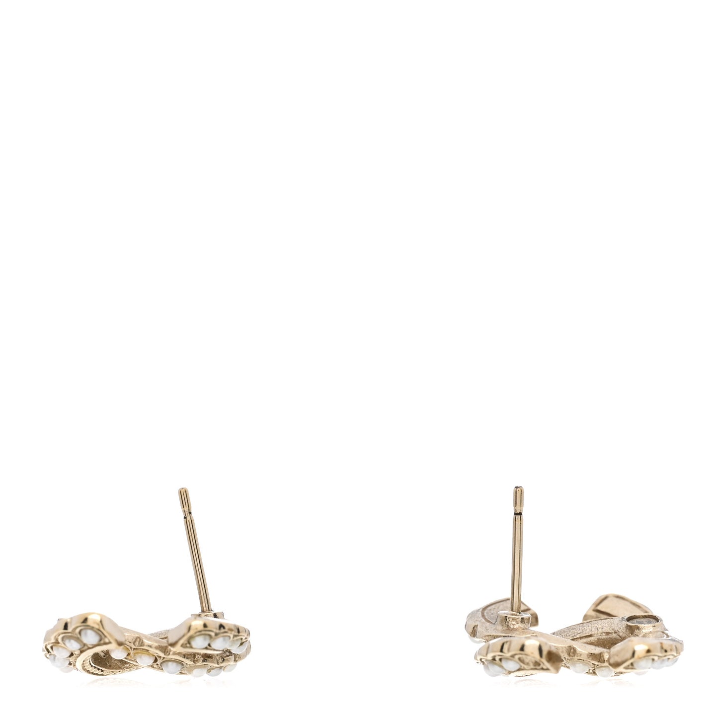Pearl Queen of France CC Earrings Gold