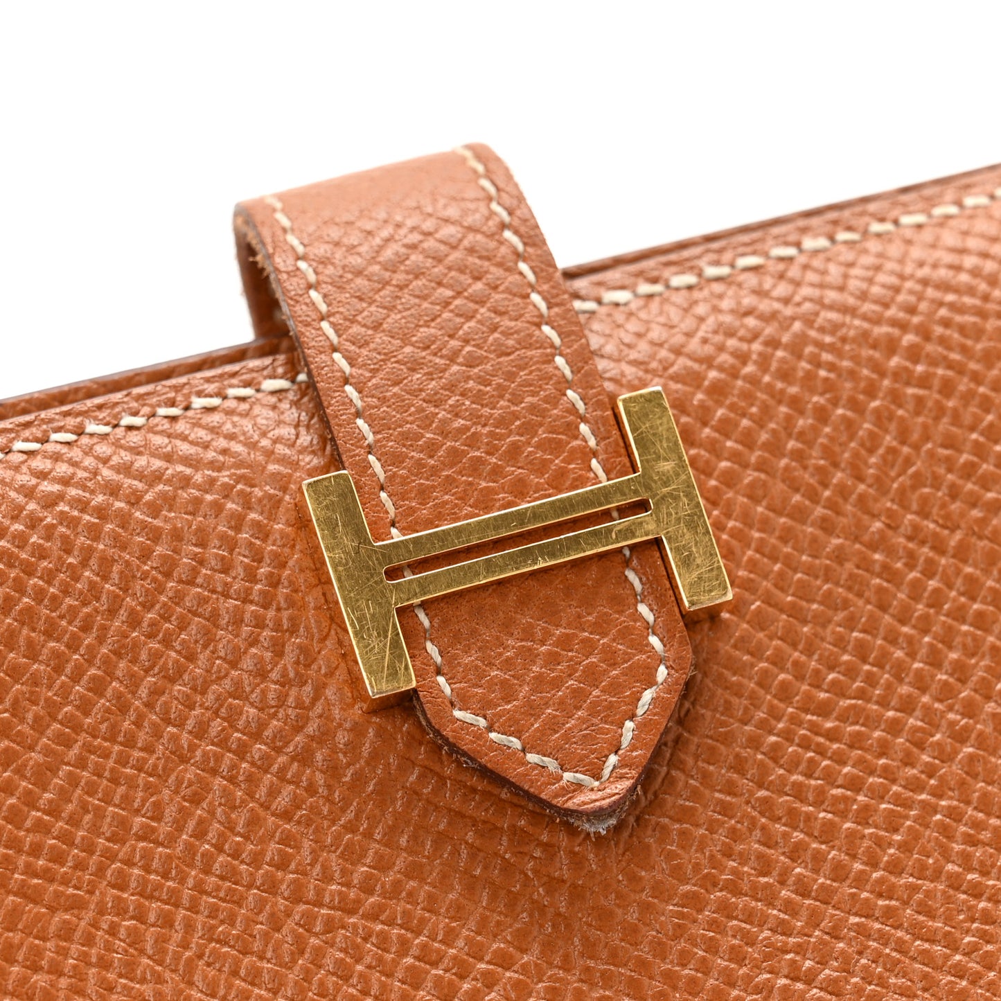 Epsom Bearn Card Holder Wallet Gold