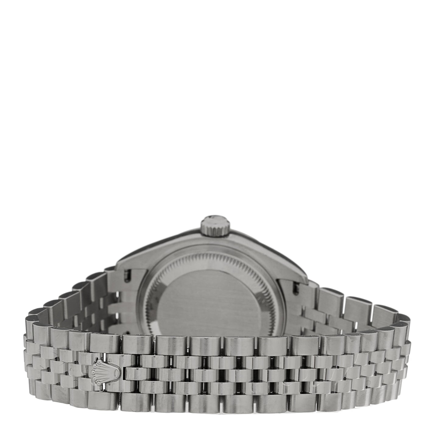 Stainless Steel 18K White Gold 28mm Oyster Perpetual Datejust Watch Black 279174