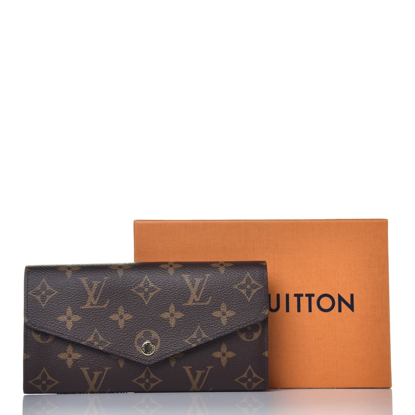 Monogram Sarah Wallet NM Fuchsia