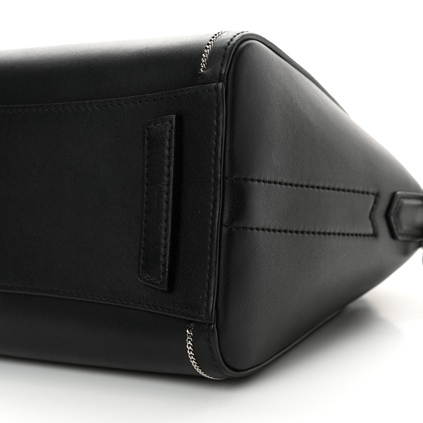 Calfskin Chain Detail Mini Antigona Black