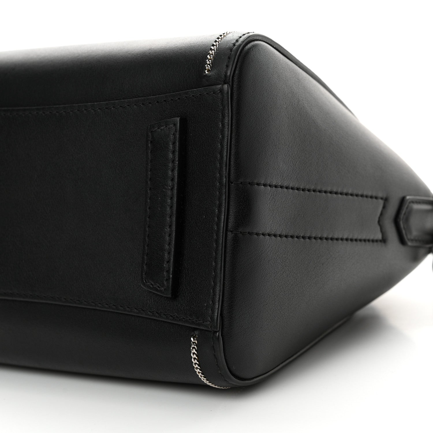 Givenchy Calfskin Chain Detail Mini Antigona Black 10 of 12