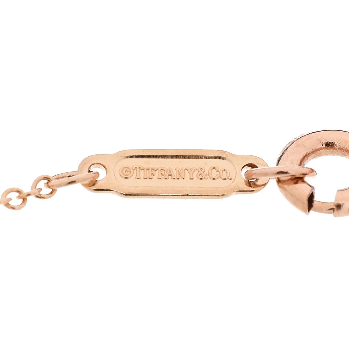18K Rose Gold Infinity Endless Bracelet