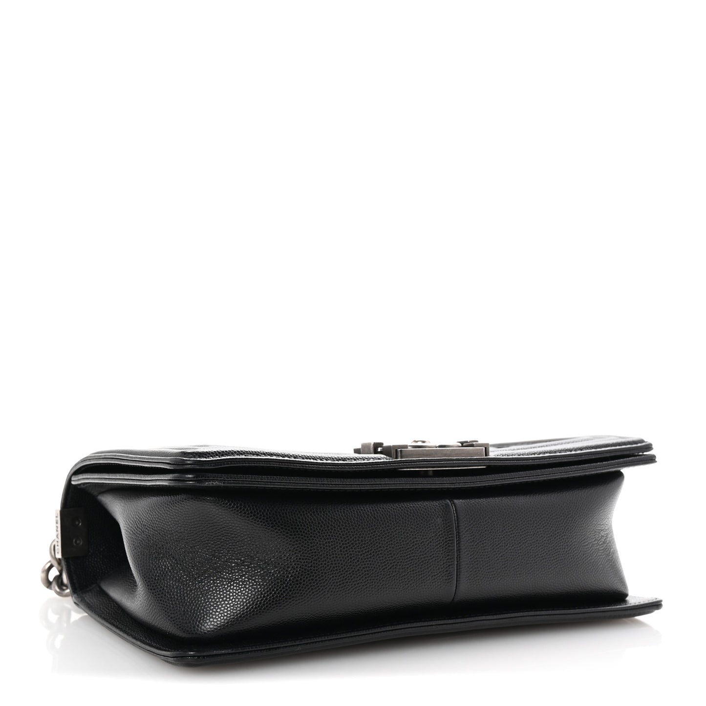 Caviar Quilted Medium Boy Flap Black