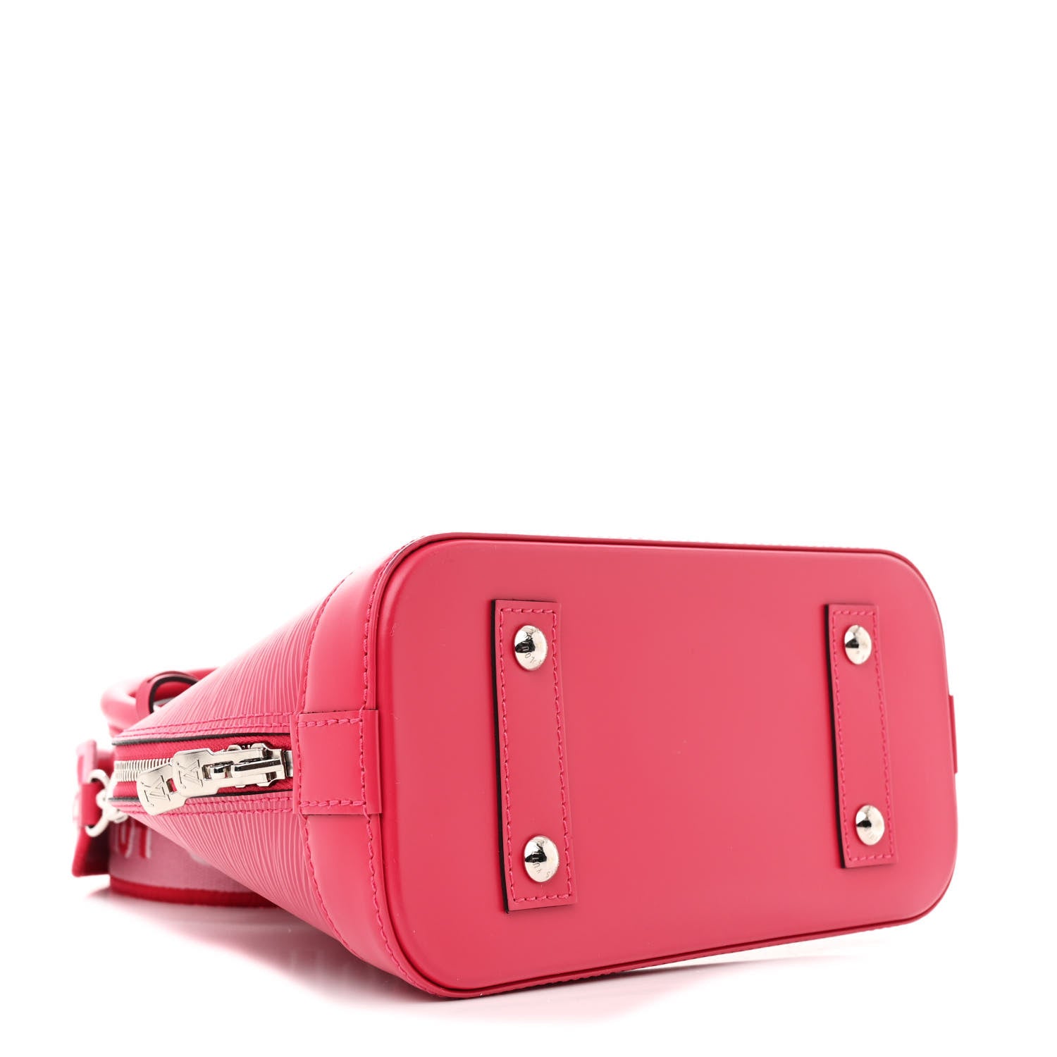 Louis Vuitton Epi Jacquard Alma BB Rose Pondicherry 4 of 10