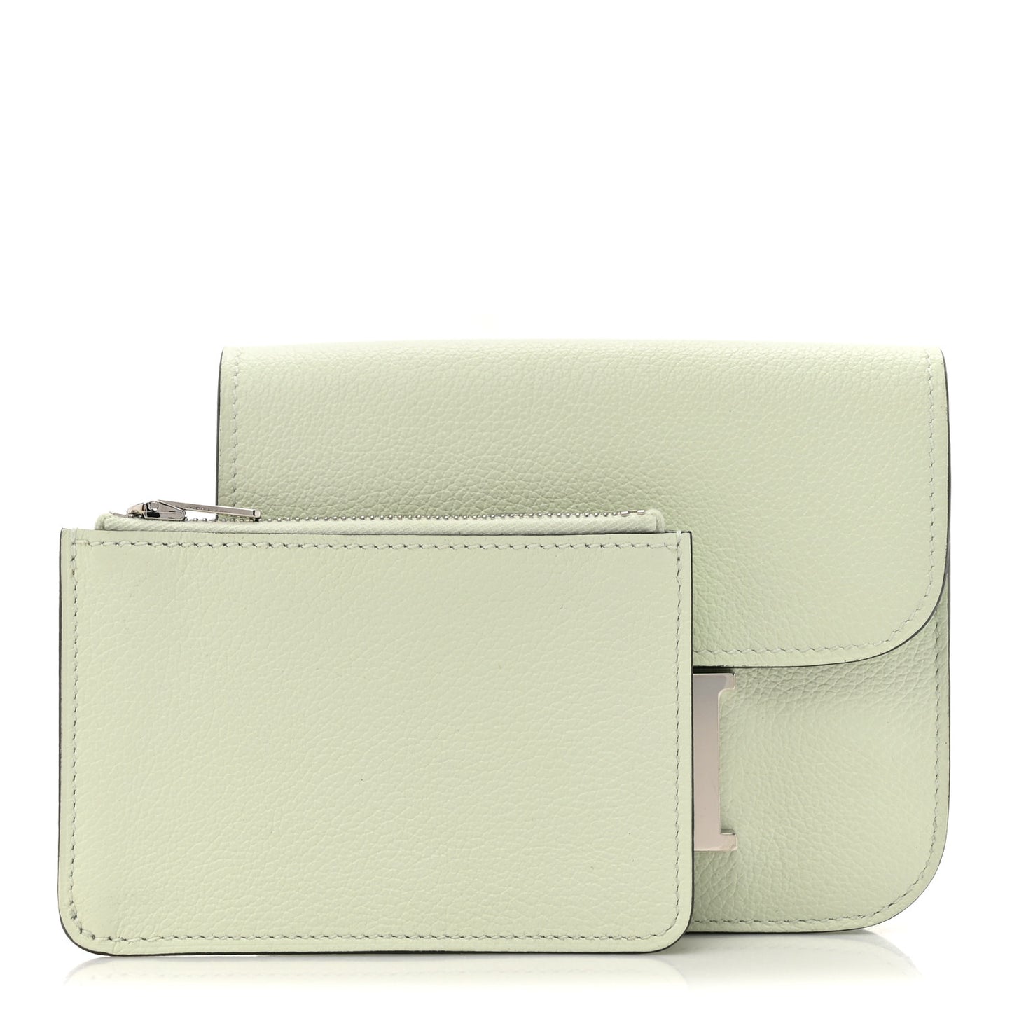 Evercolor Constance Slim Wallet Vert Fizz