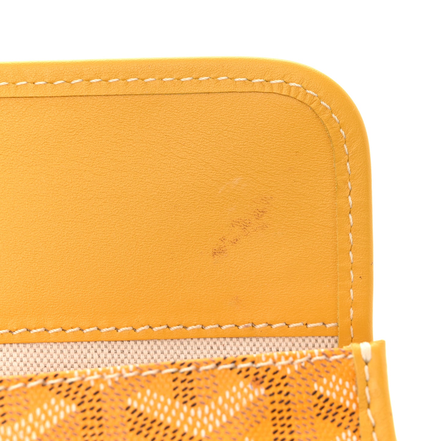 Goyardine Saint Louis PM Yellow