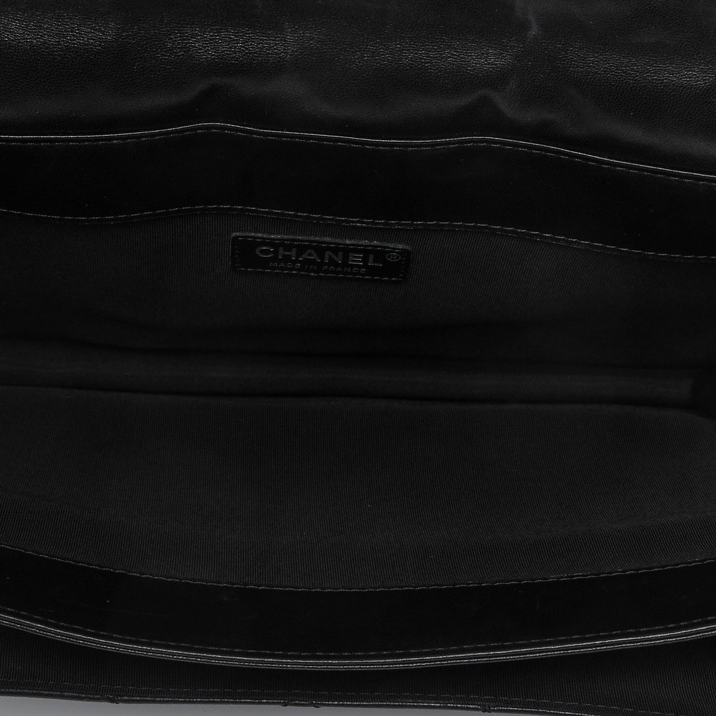 Aged Calfskin Paris Bombay Reissue Accordion Flap Black
