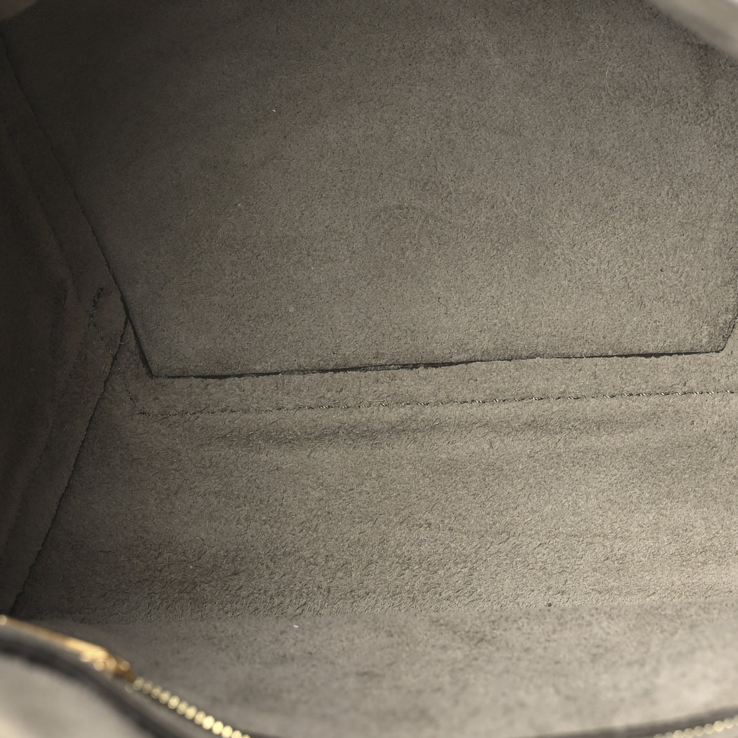Soft Grained Calfskin Small Sangle Bucket Bag Taupe