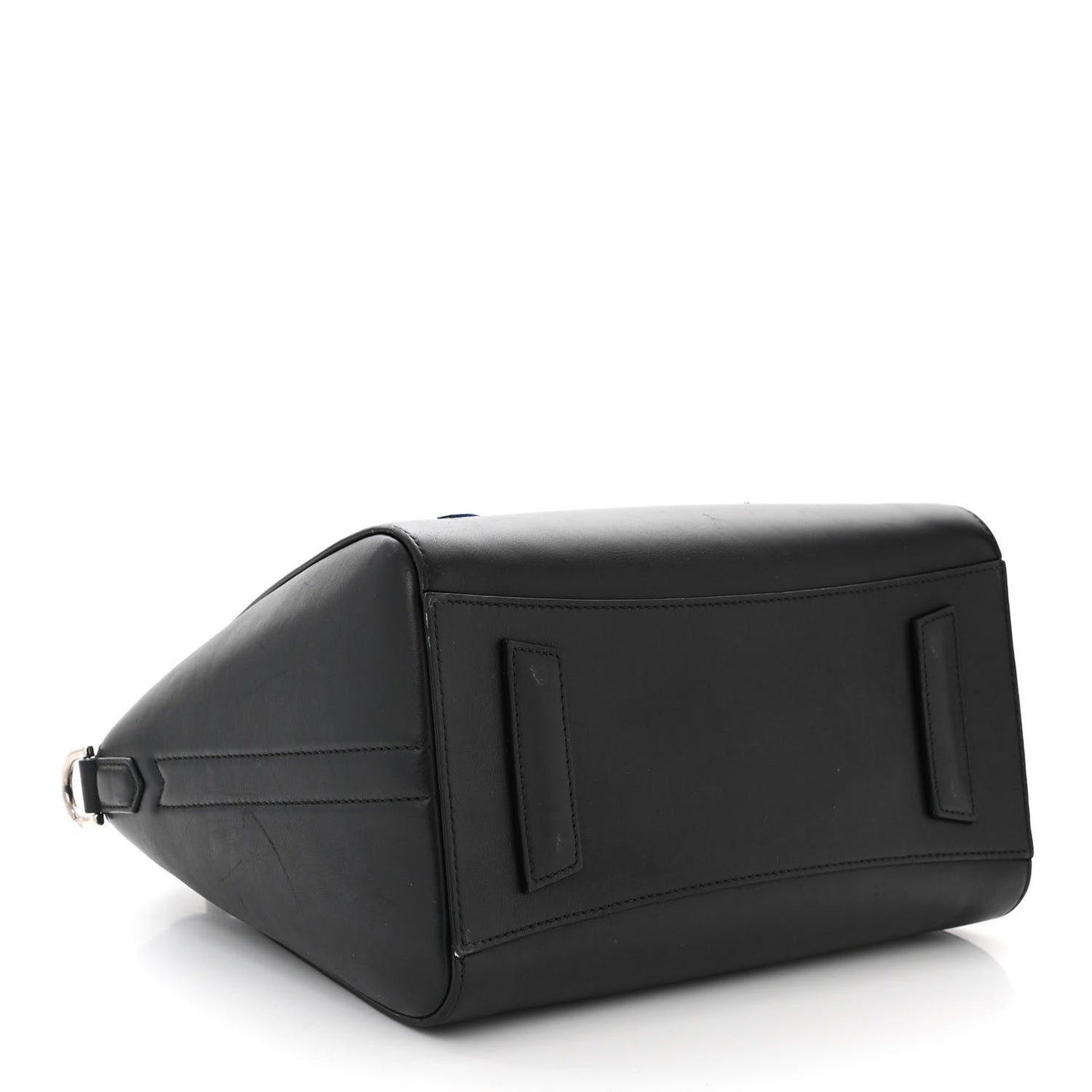 Calfskin Signature Logo Small Antigona Black