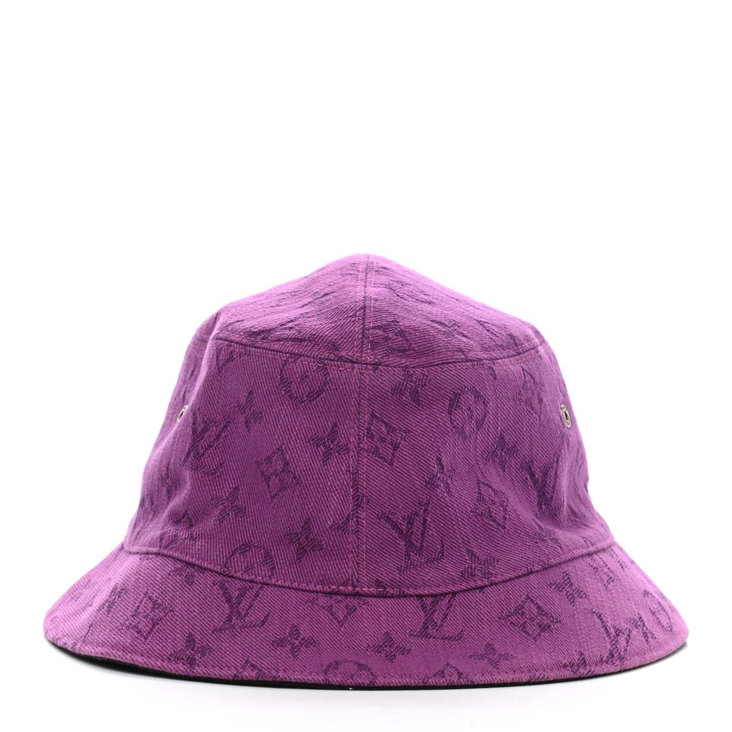 Monogram Denim Transformable Bob Bucket Hat Purple