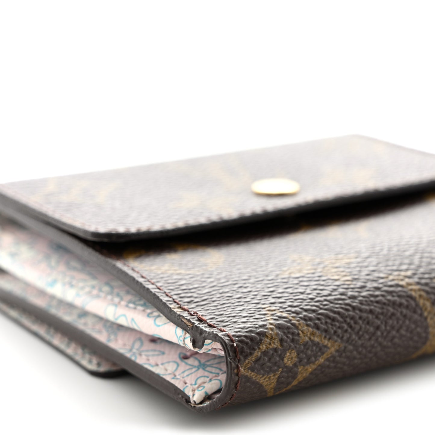 Monogram Fleuri Elise Wallet Rose