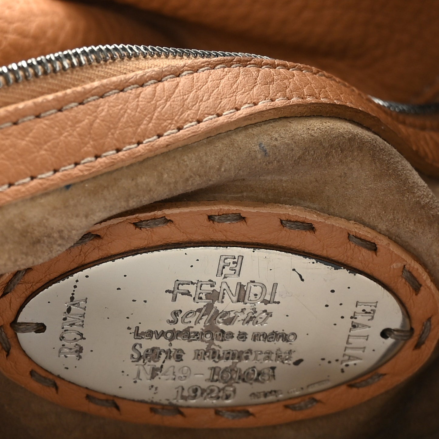 Calfskin Romano Selleria Mama Baguette Saddler