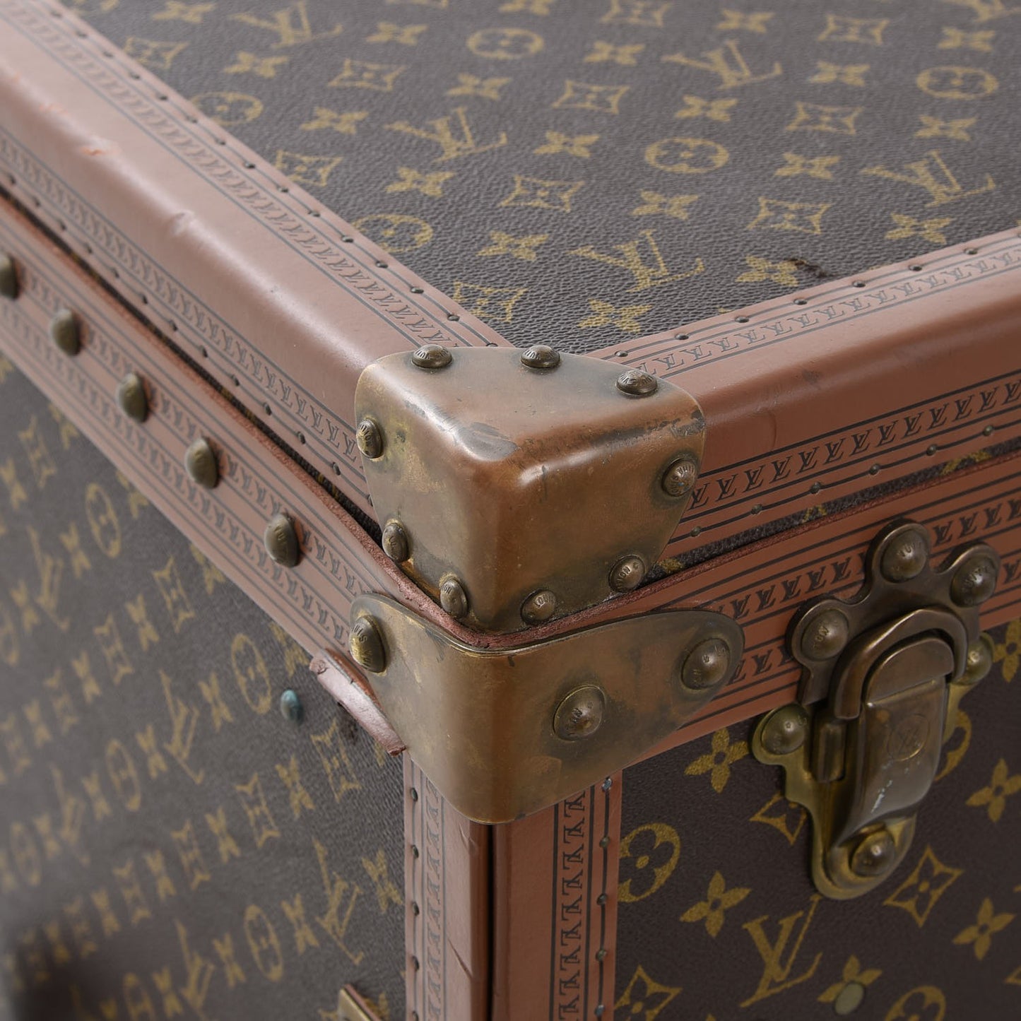 Monogram Stokowski Secretary Desk Trunk
