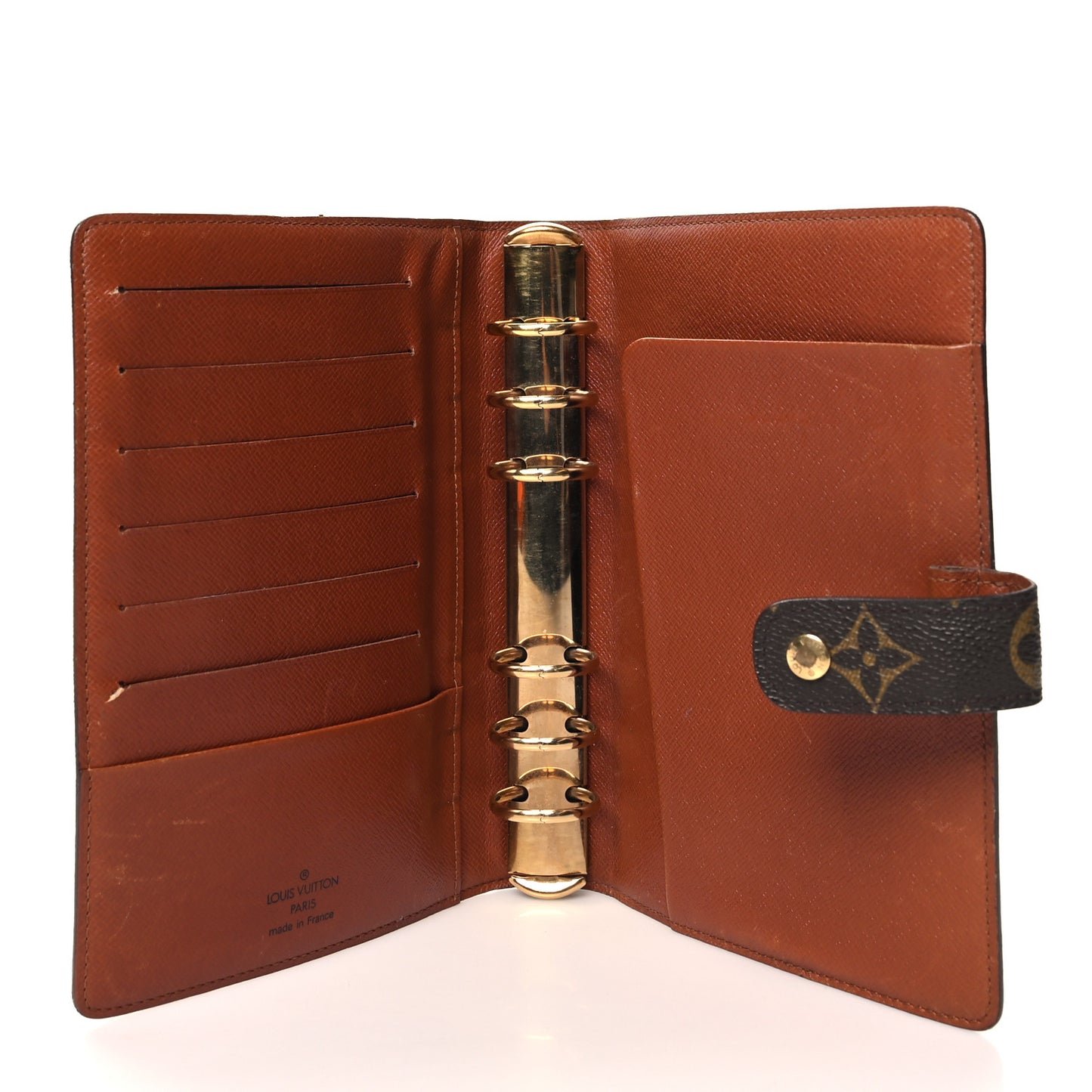 Monogram Medium Ring Agenda Cover