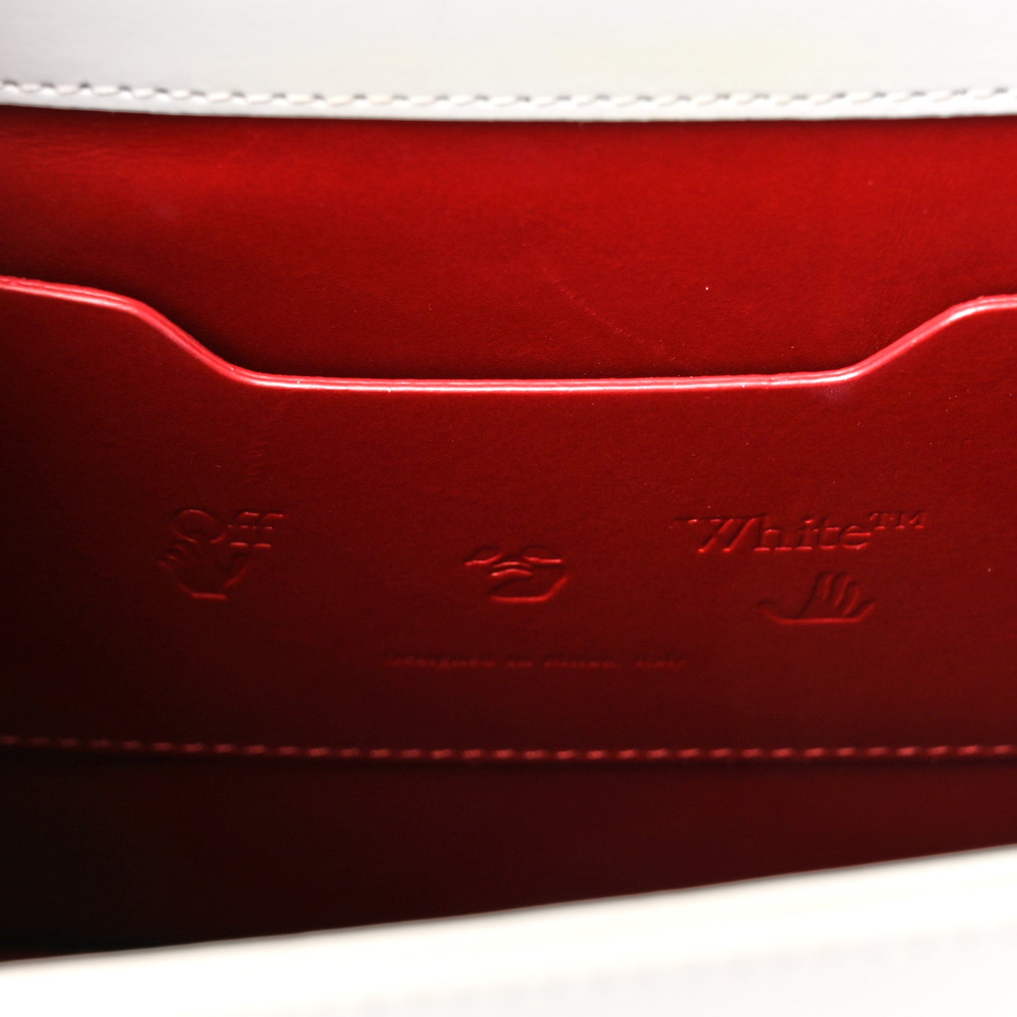 Calfskin Jitney 2.8 Bag White