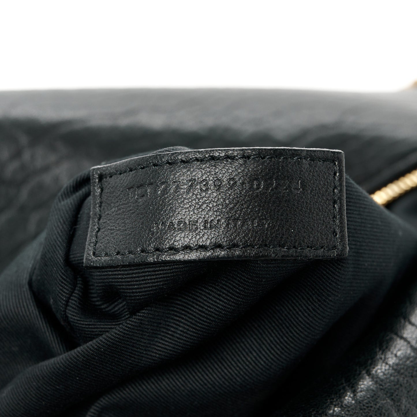 Grained Lambskin Large Calypso Black