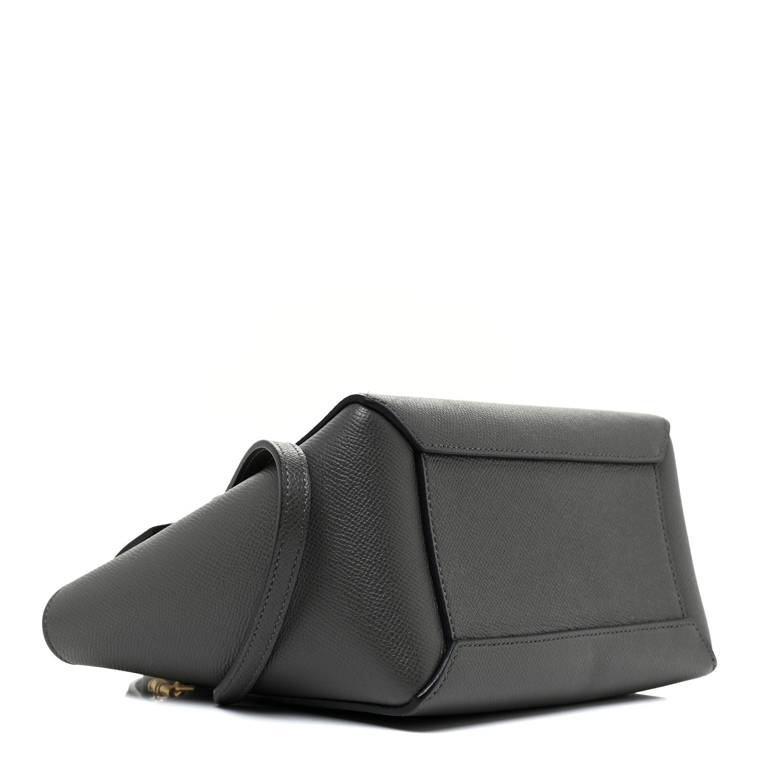 Celine Baby Grained Calfskin Micro Belt Bag Grey 4 of 12