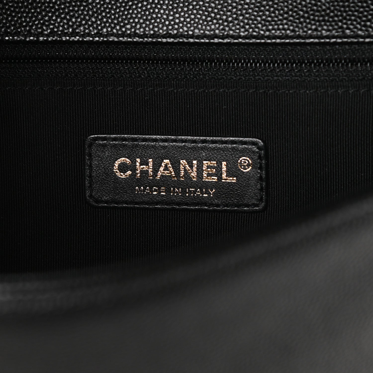 Chanel Caviar Quilted New Medium Boy Flap Black 7 of 11