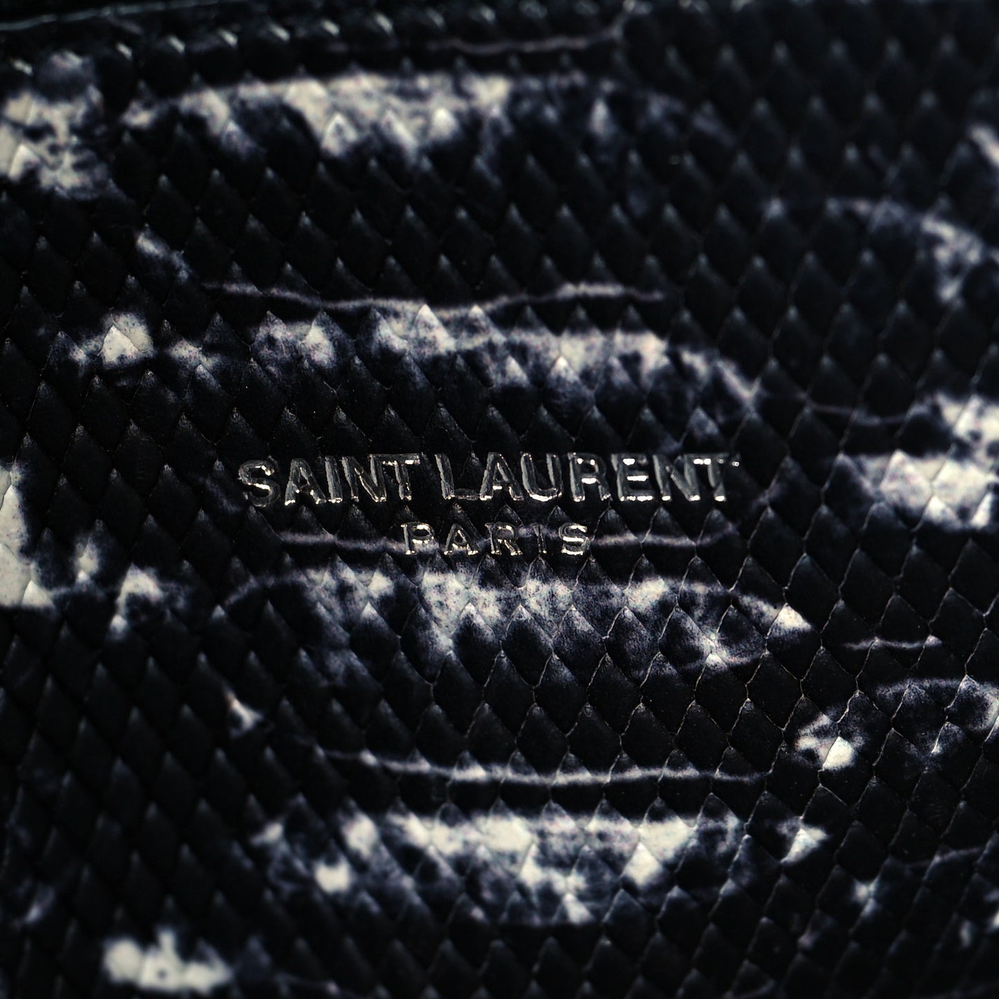 Calfskin Embossed Python Small Sac De Jour Souris