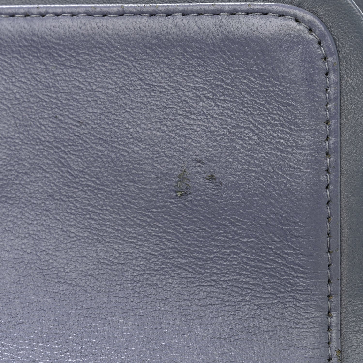 Chanel Lambskin Quilted Medium Double Flap Dark Grey 13 of 17