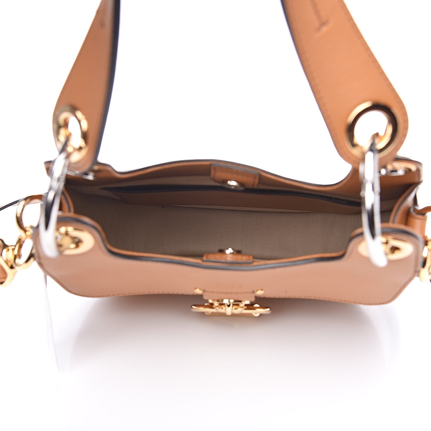 Chloe Calfskin Medium Tess Hobo Autumnal Brown 5 of 9