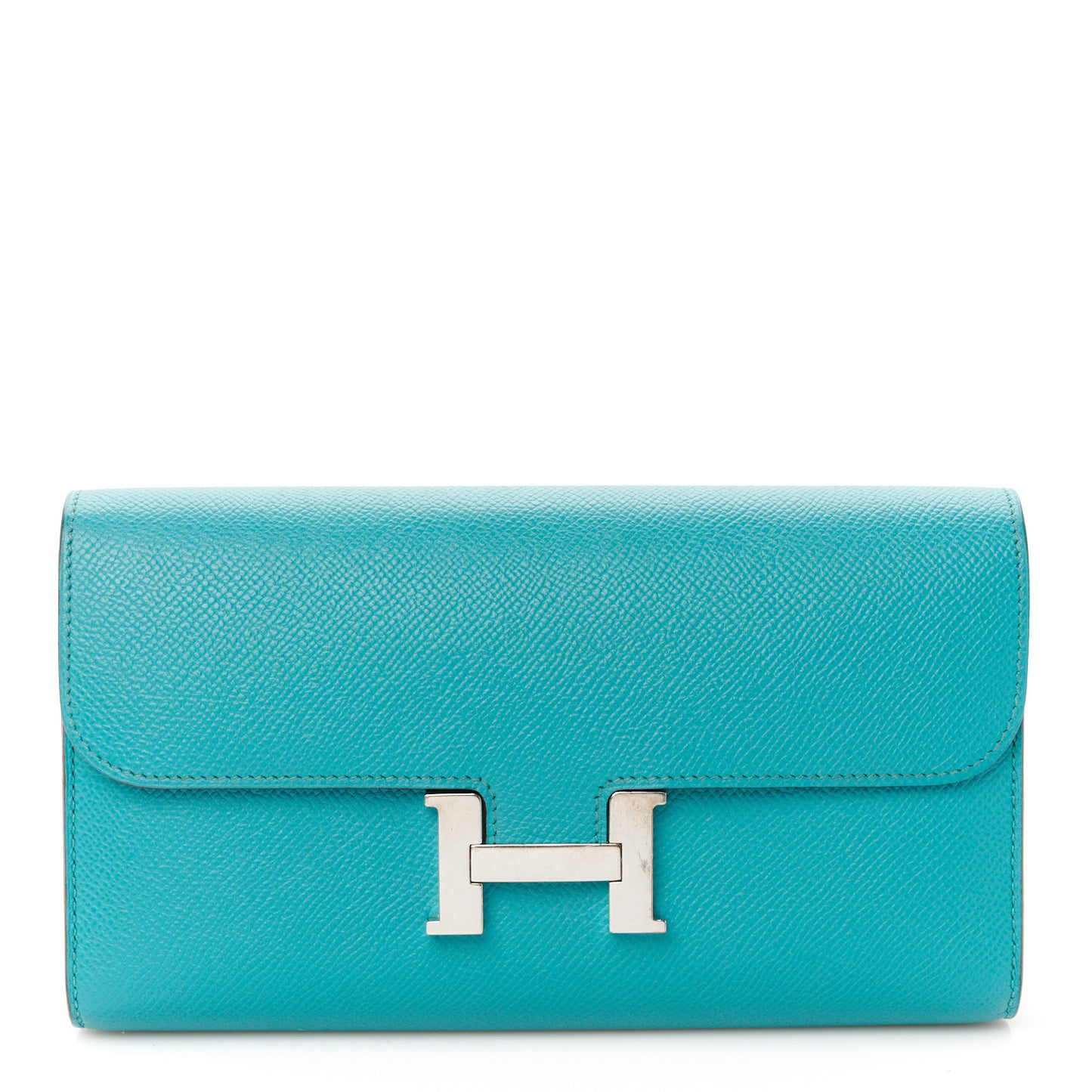 Epsom Constance Long Wallet Bleu Paon