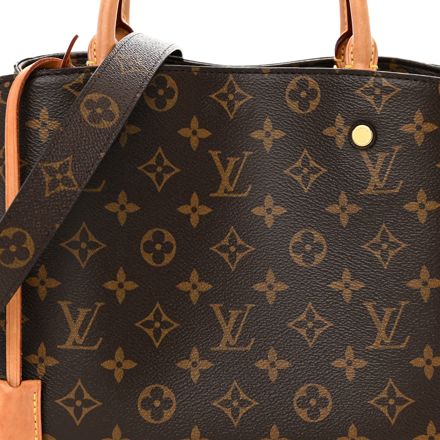 Louis Vuitton Monogram Montaigne MM 11 of 13