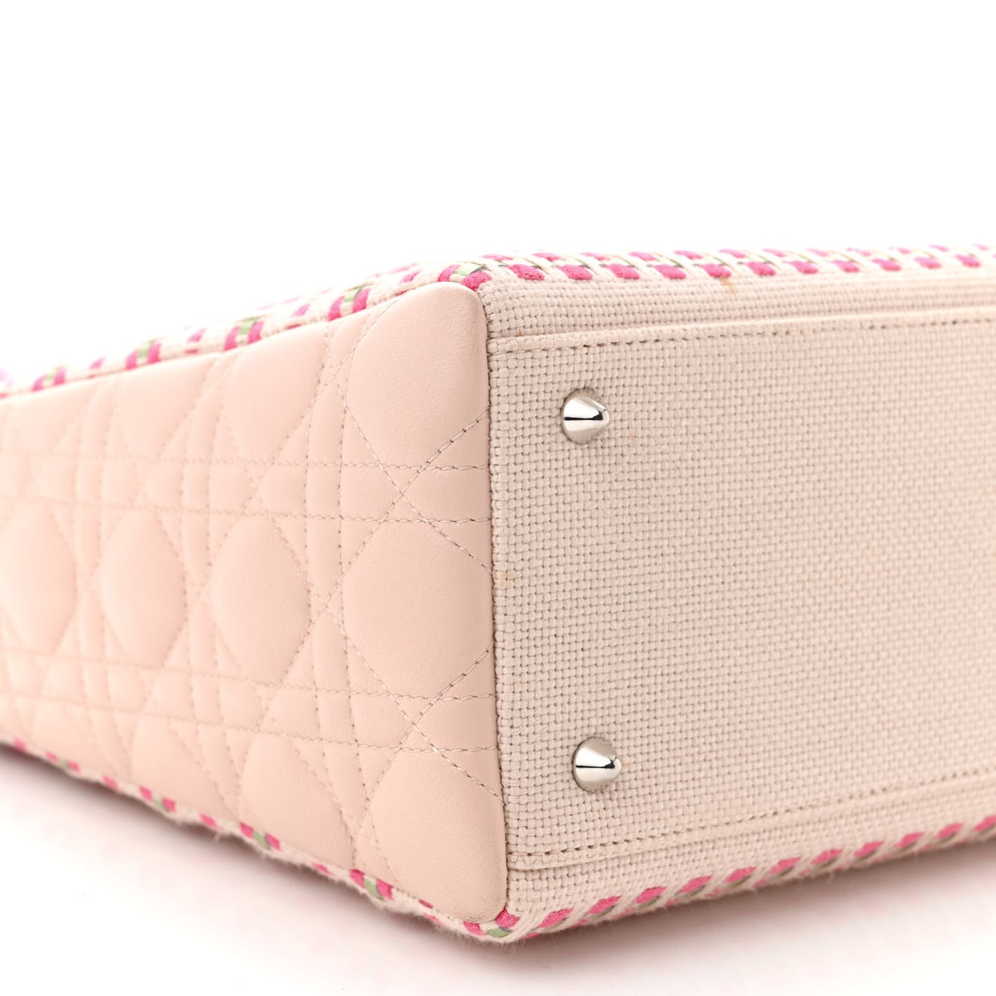 Tweed Sequin Medium Lady Dior Multicolor