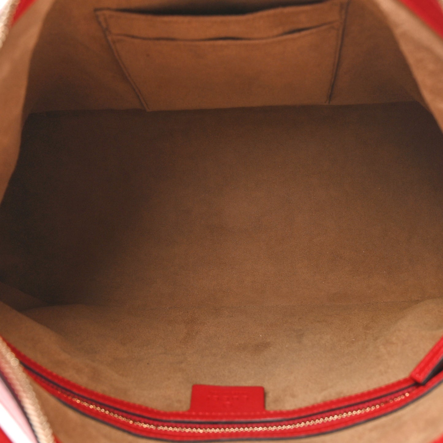 GG Supreme Monogram Linea A Hobo Red