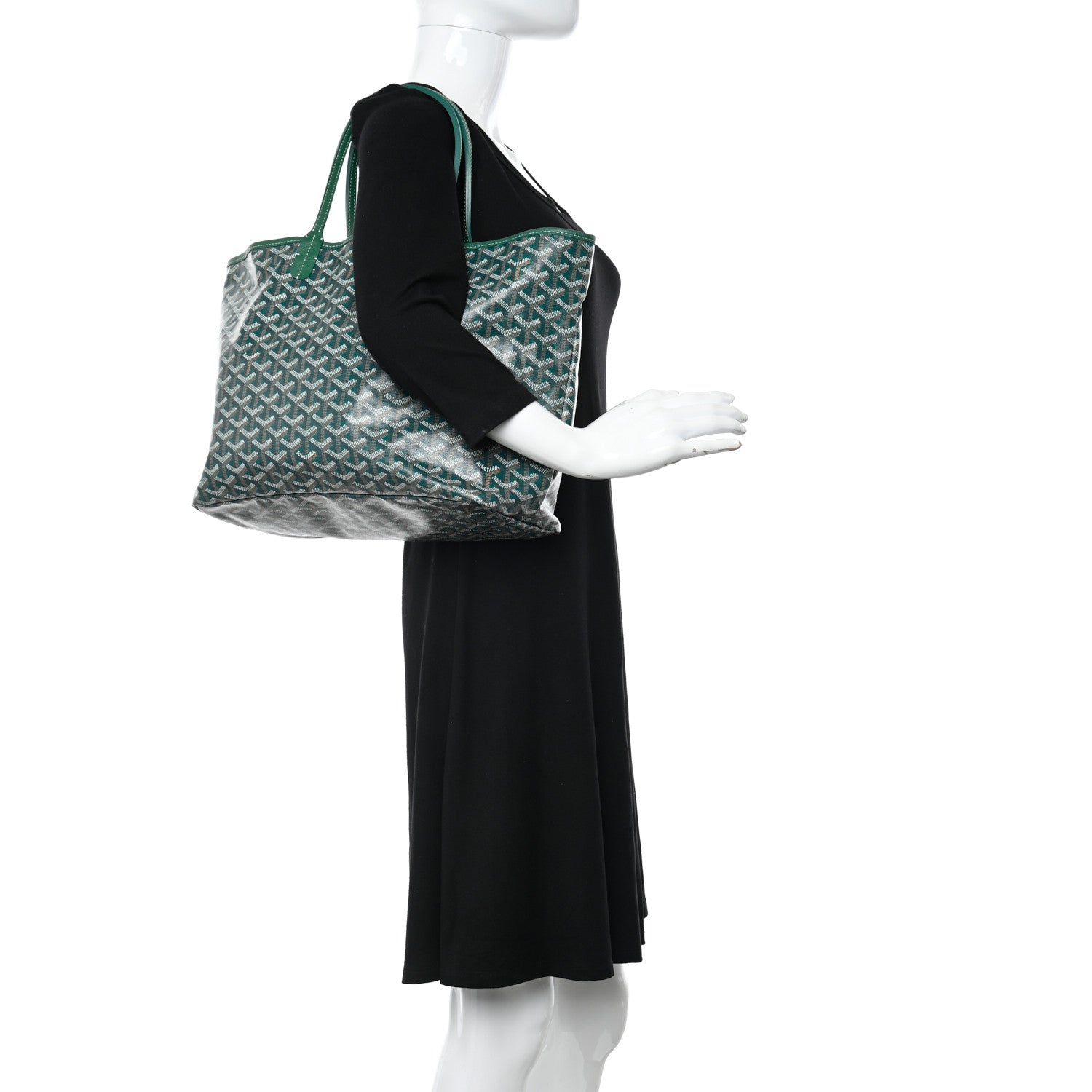 Goyard Goyardine Saint Louis PM Green 2 of 12
