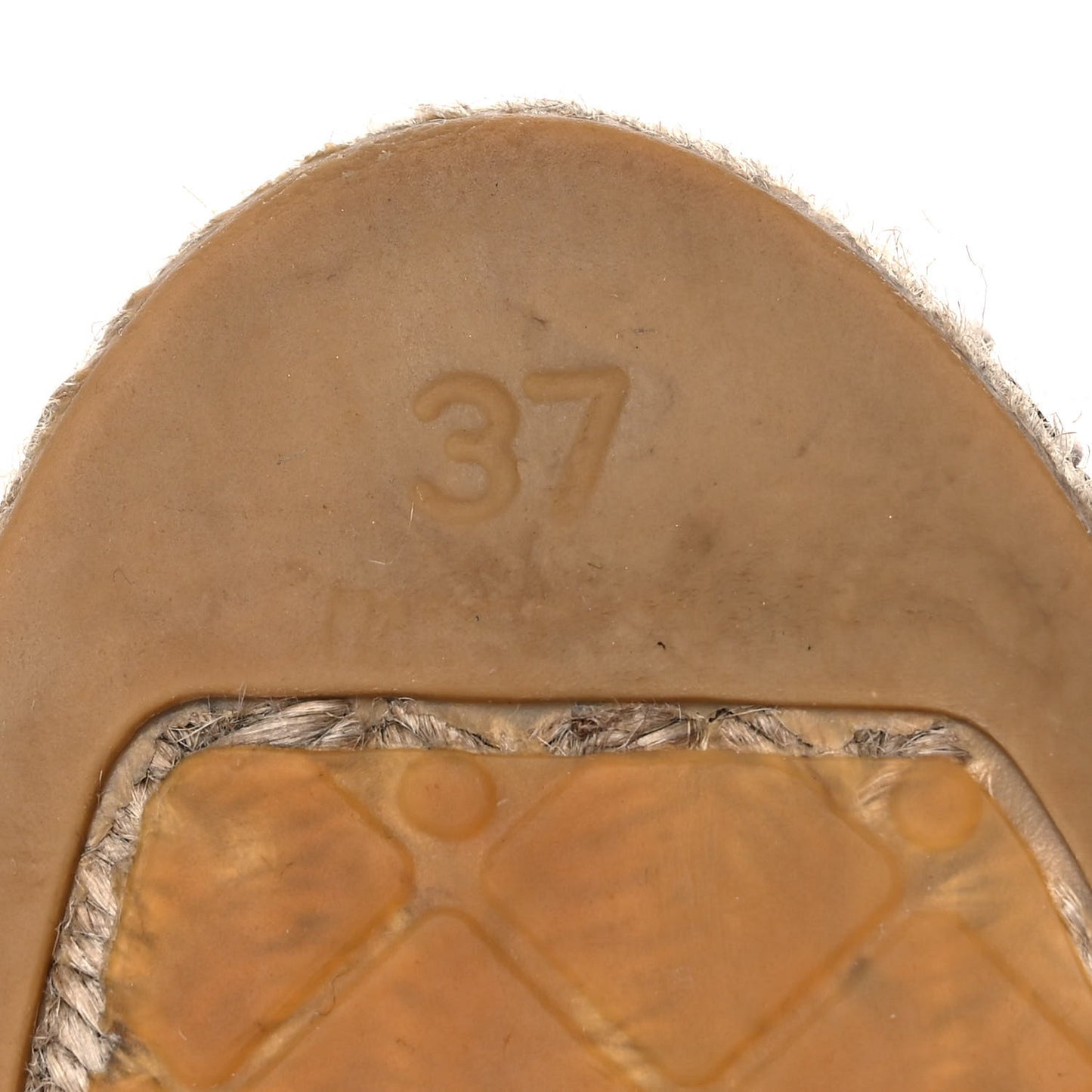 Lambskin CC Espadrilles 37 Black