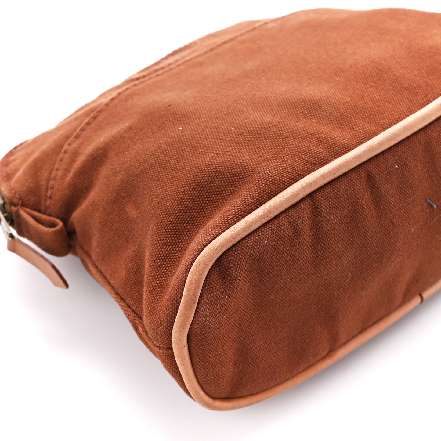 Cotton Canvas Mini Bolide Travel Cosmetic Pouch