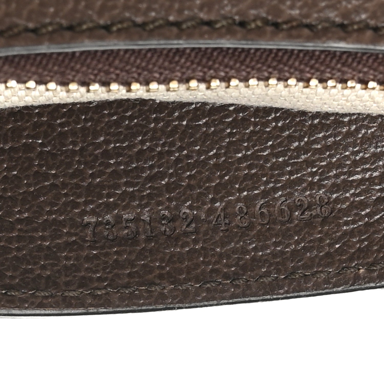Gucci GG Supreme Monogram Textured Dollar Calfskin Web Small Ophidia GG Handbag Beige Ebony New Acero 7 of 12
