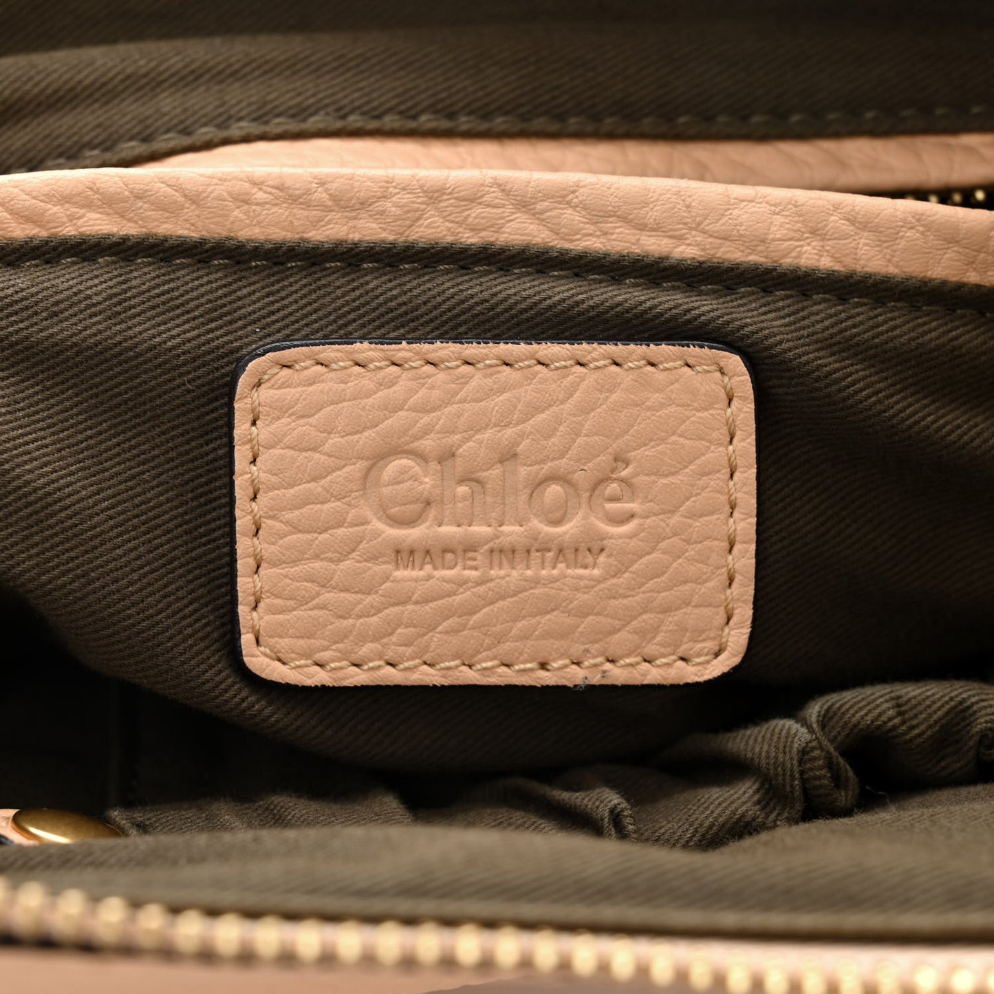 Calfskin Medium Marcie Satchel Light Tan