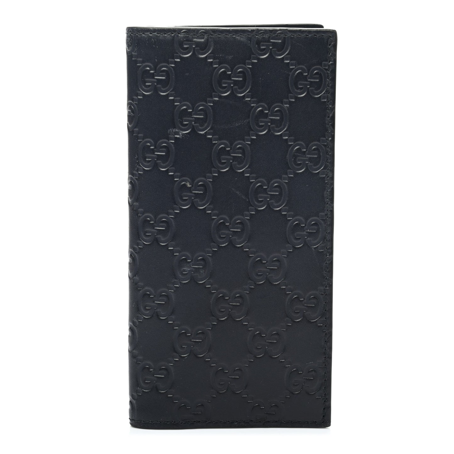 Guccissima Long Wallet Black