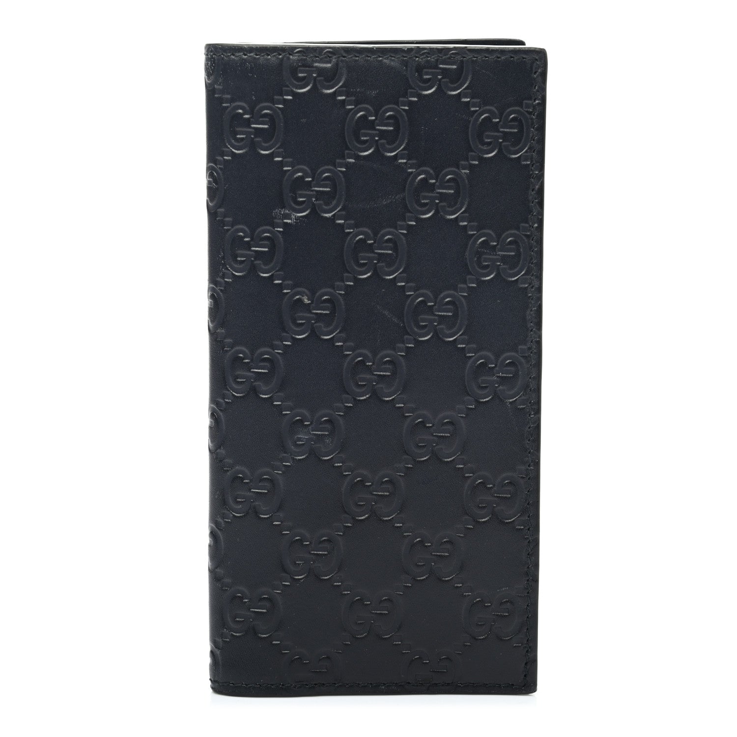 Gucci Guccissima Long Wallet Black 2 of 18