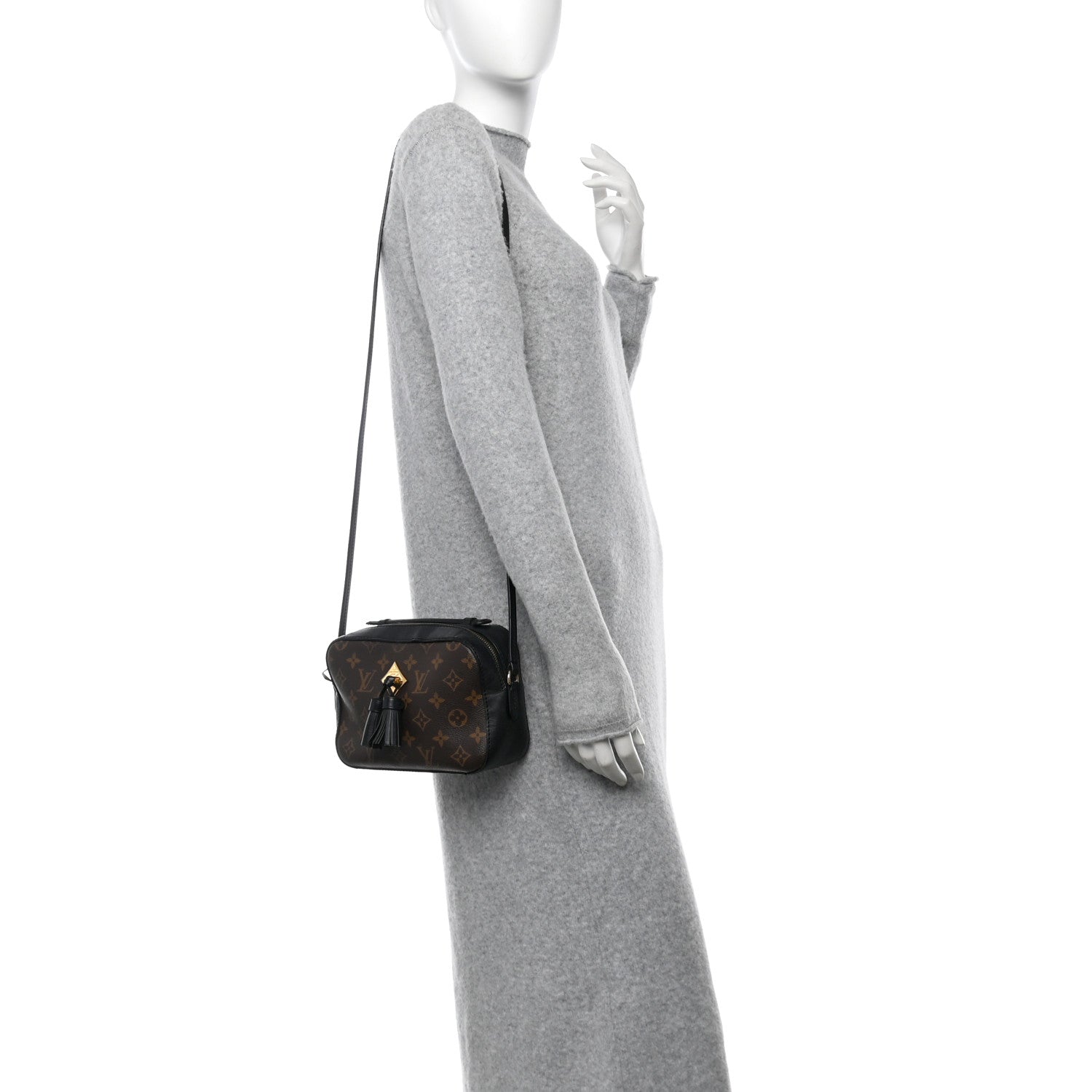 Louis Vuitton Monogram Saintonge Black 2 of 12