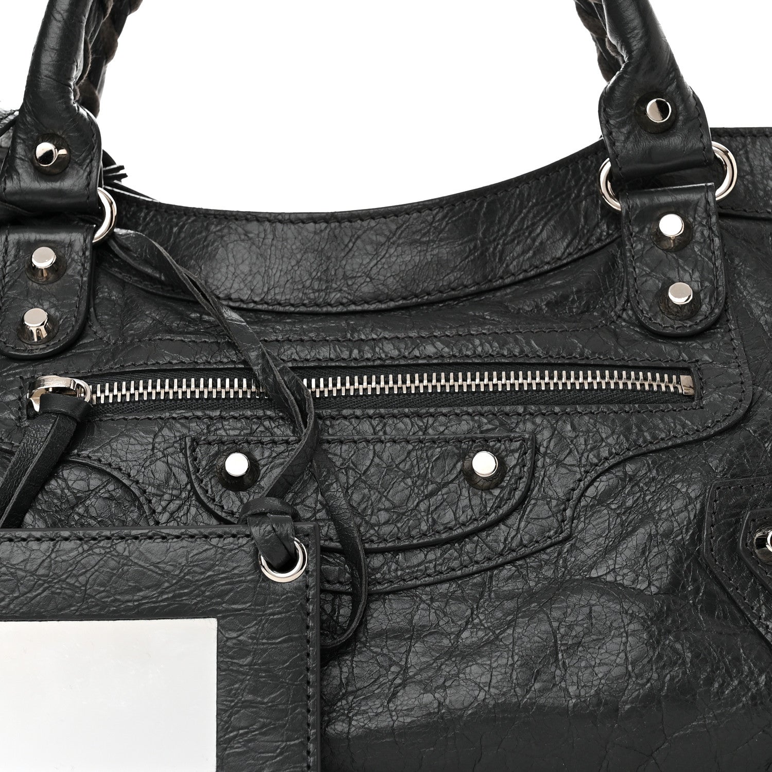 Balenciaga Agneau Classic Silver Hardware First Gris Fossile 8 of 11