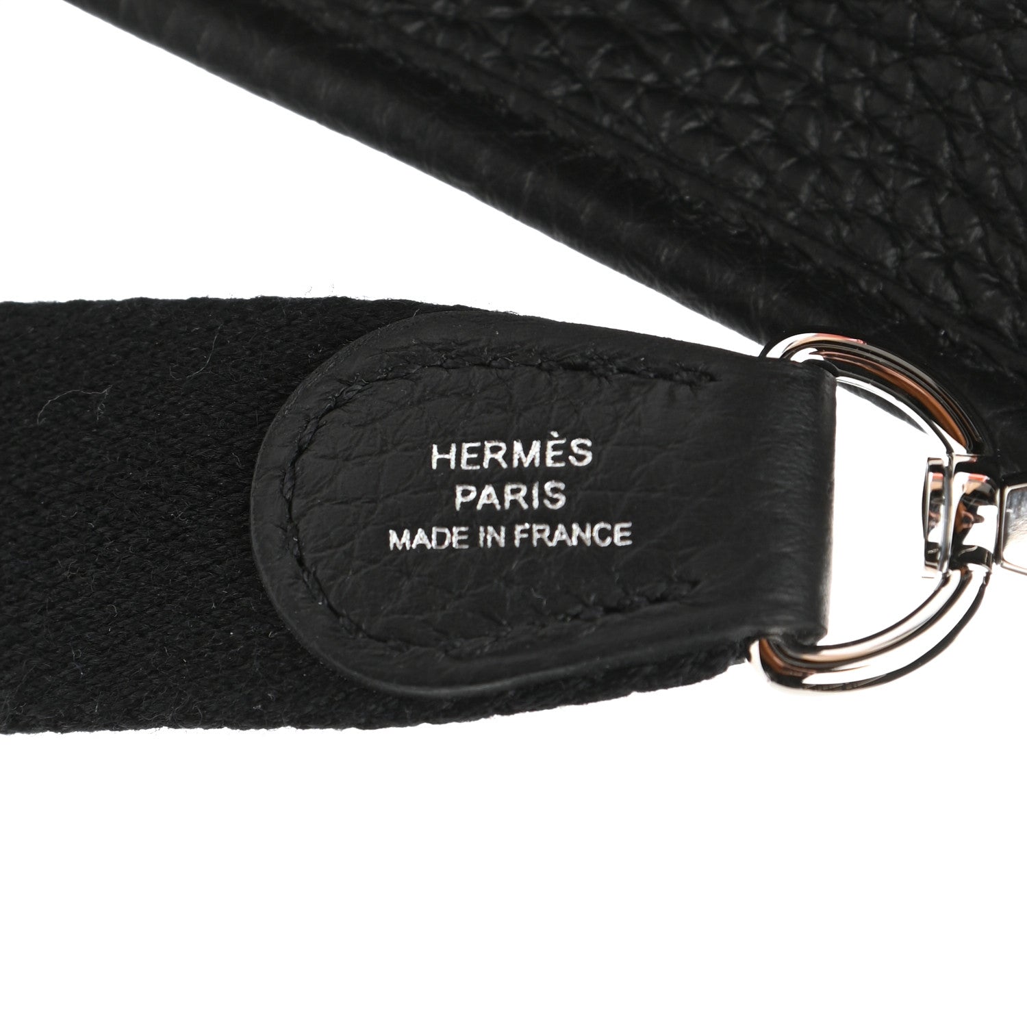 Hermes Taurillon Clemence Evelyne TPM Black 8 of 12