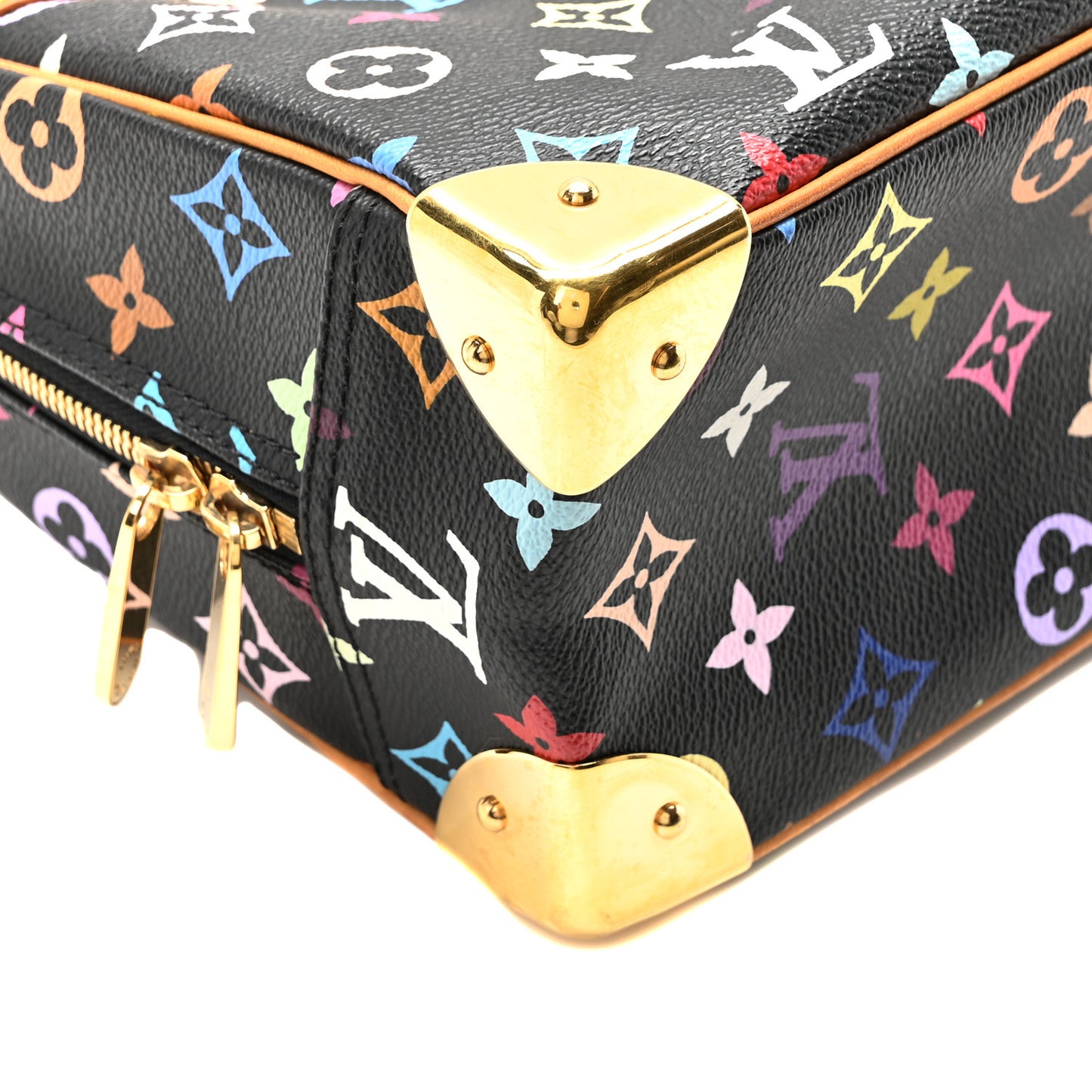 Monogram Multicolor Trouville Black