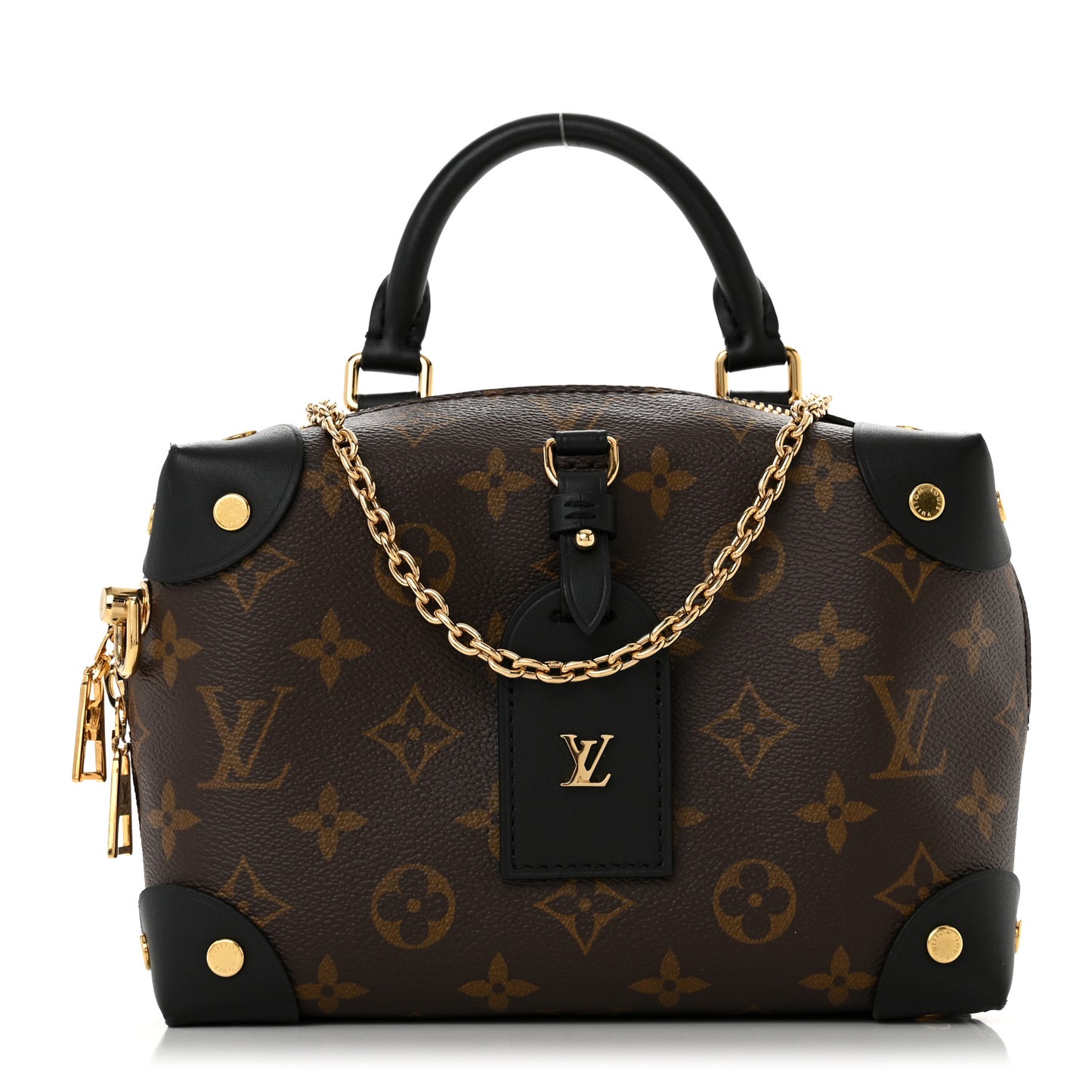 Monogram Petite Malle Souple Black