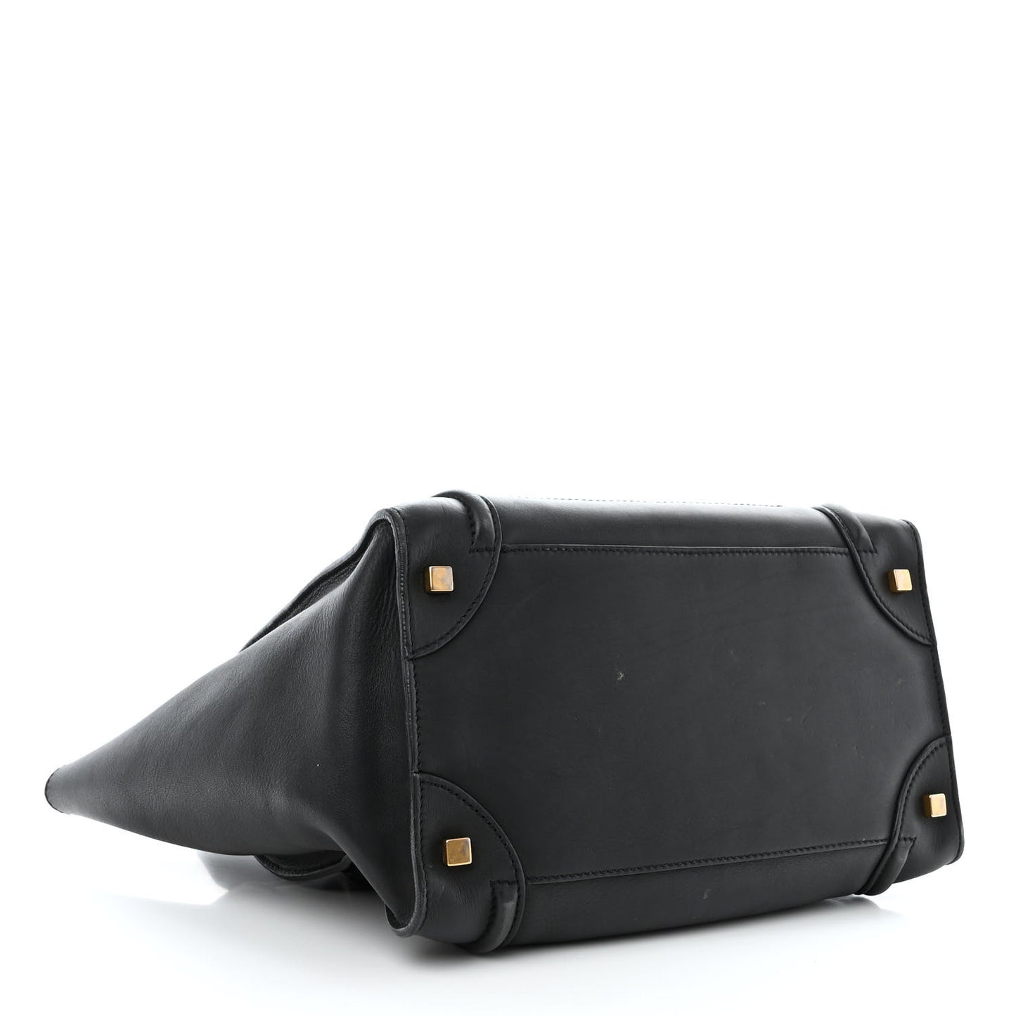 Smooth Calfskin Mini Luggage Black