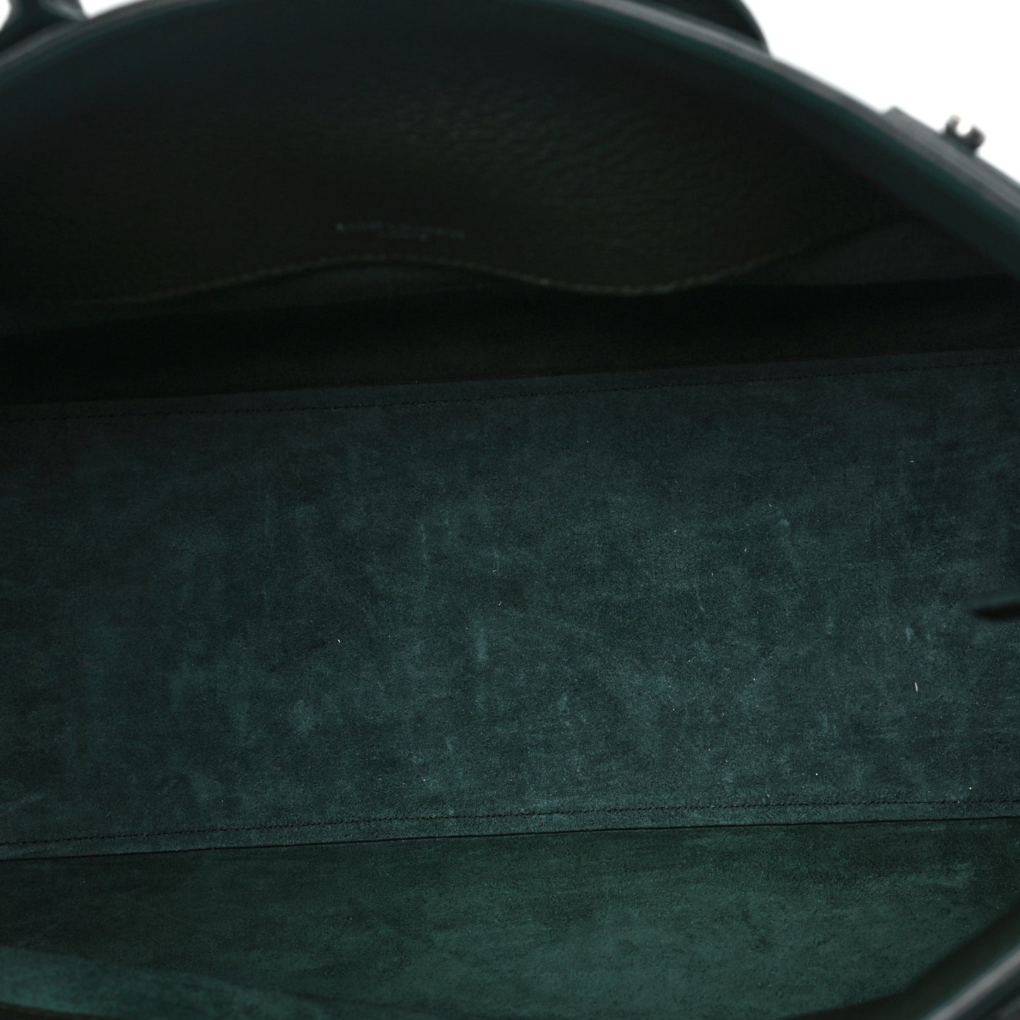 Grained Calfskin Small Supple Sac De Jour Dark Vert