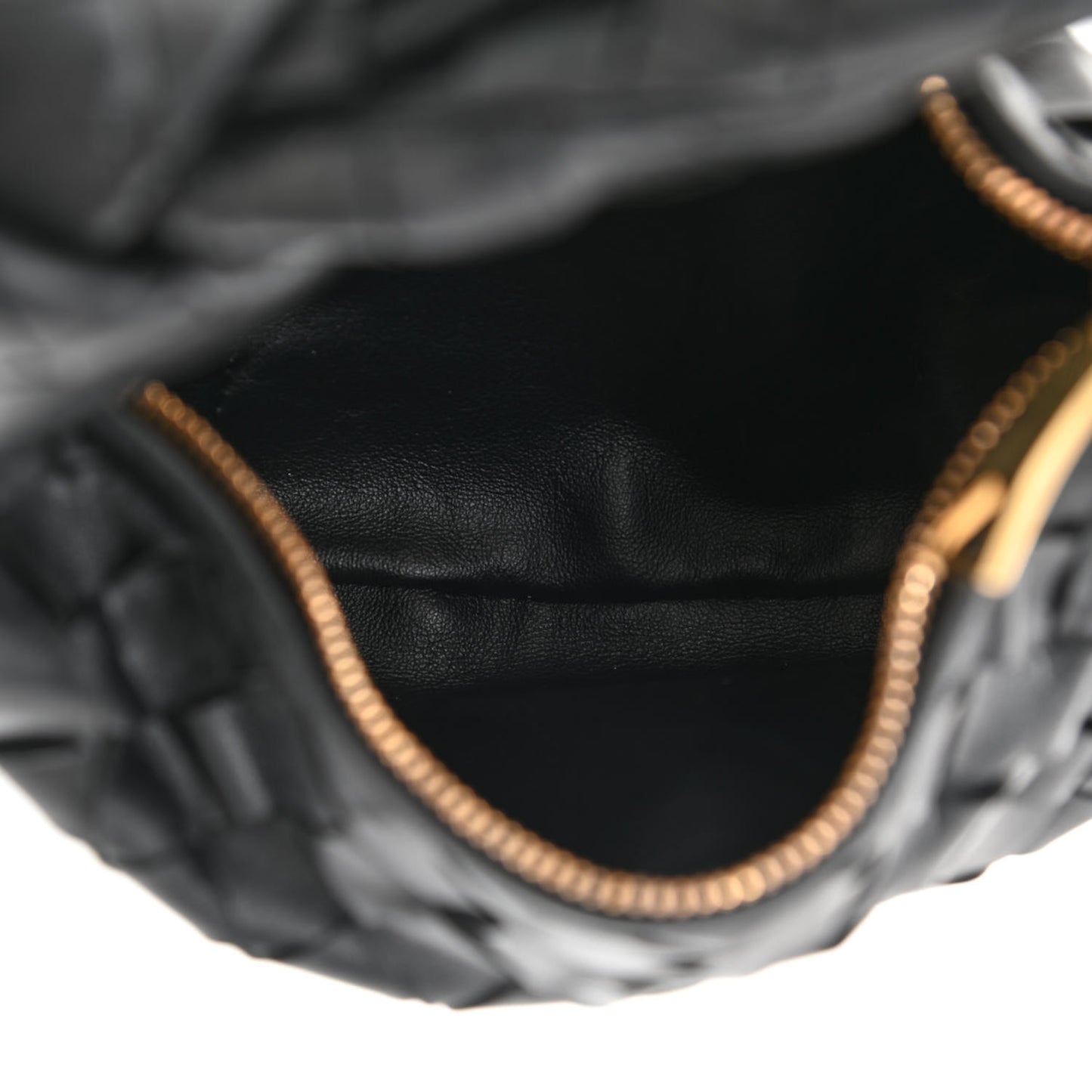 Nappa Intrecciato Mini Jodie Black